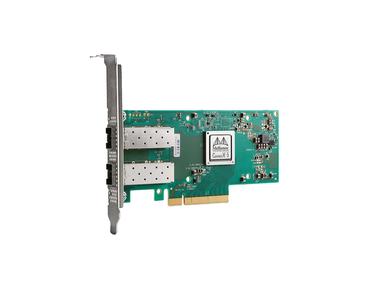 Mellanox MCX512A-ACUT 25GbE Adapter - Rear View | Alo Tech Solutions