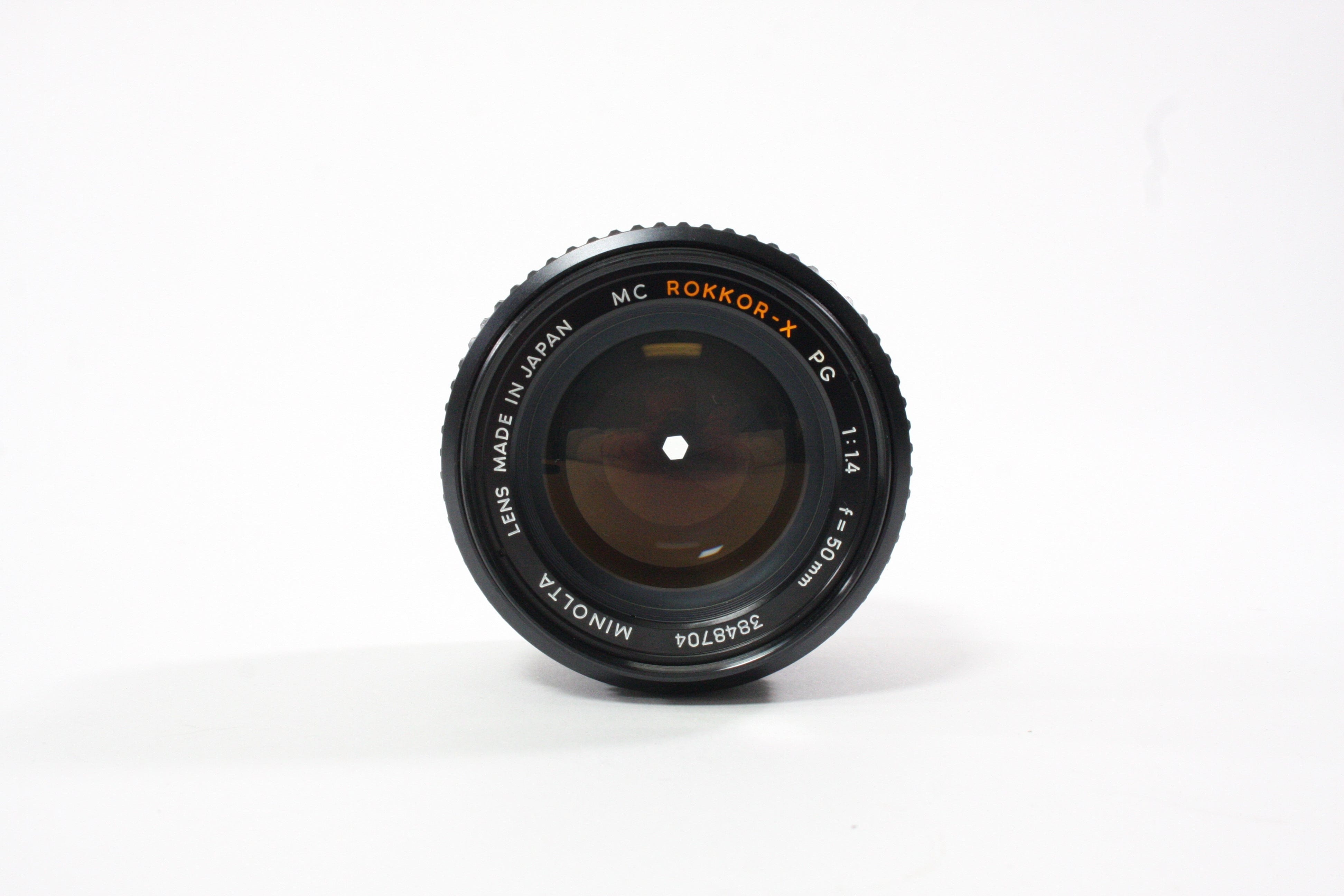 Minolta 50mm f/1.4 Rokkor-X PG Lens for Minolta MC/MD Mount