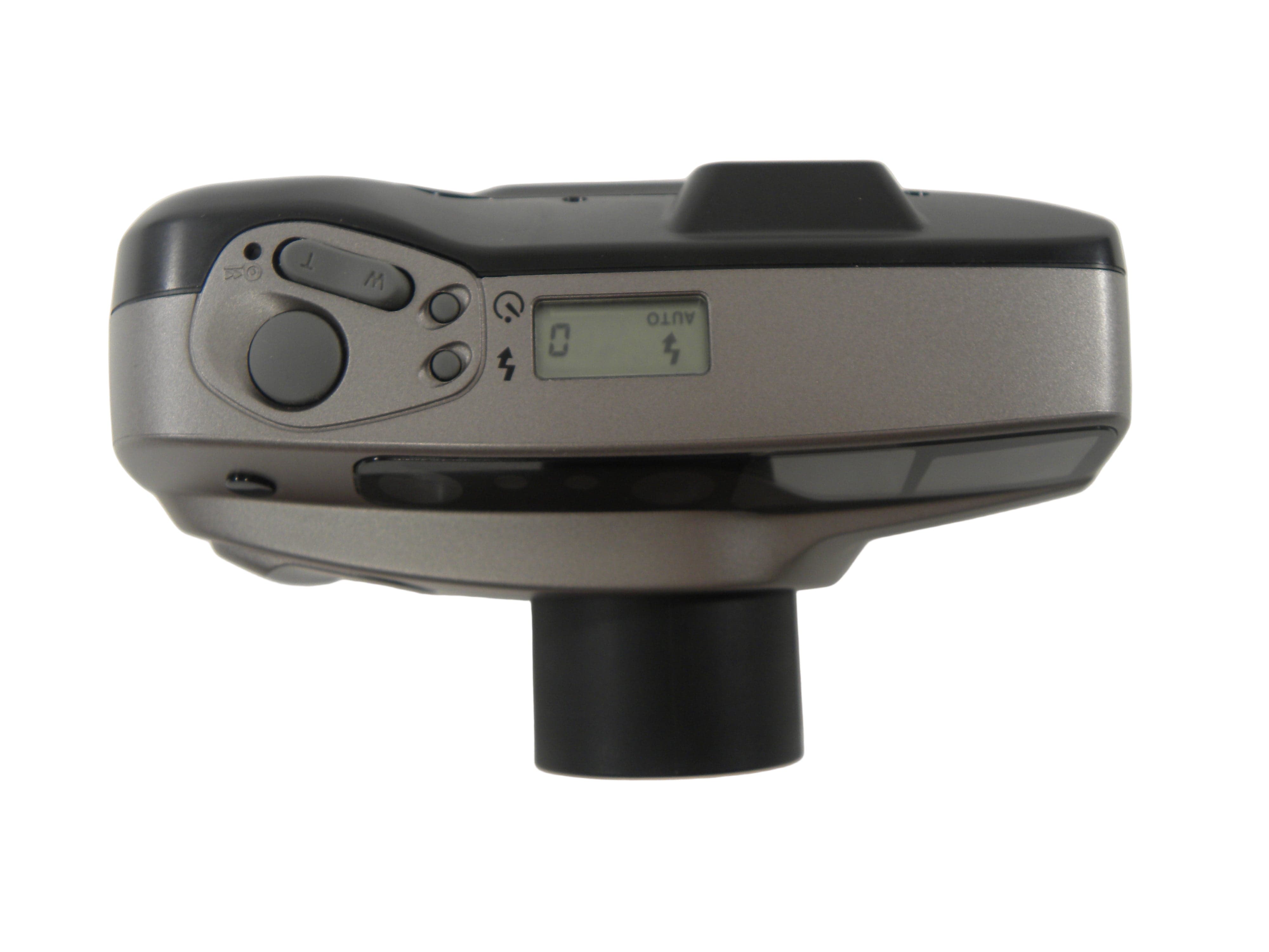 Minolta AF Silver Streak Zoom Remote Date 35mm Camera