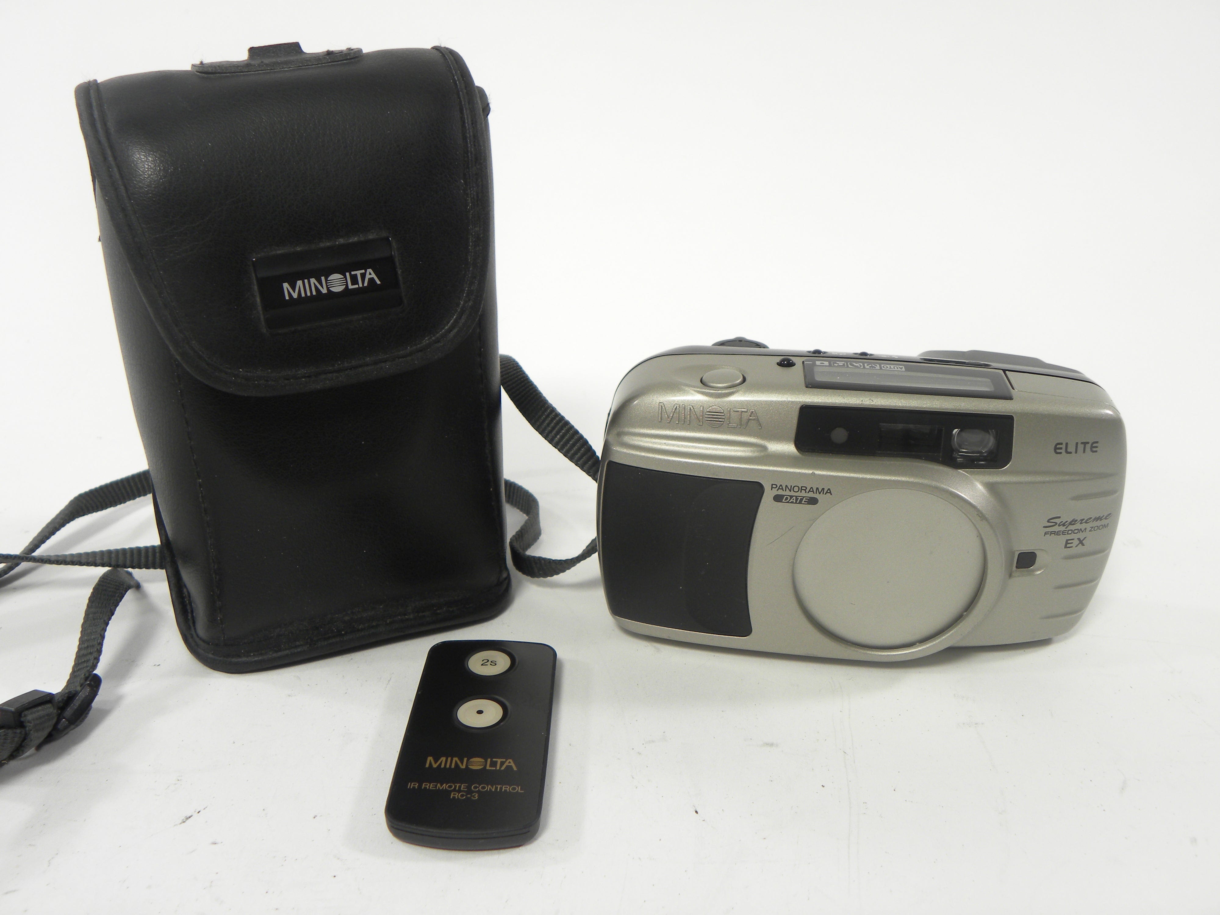 Minolta Elite Supreme Freedom Zoom EX 35mm Camera