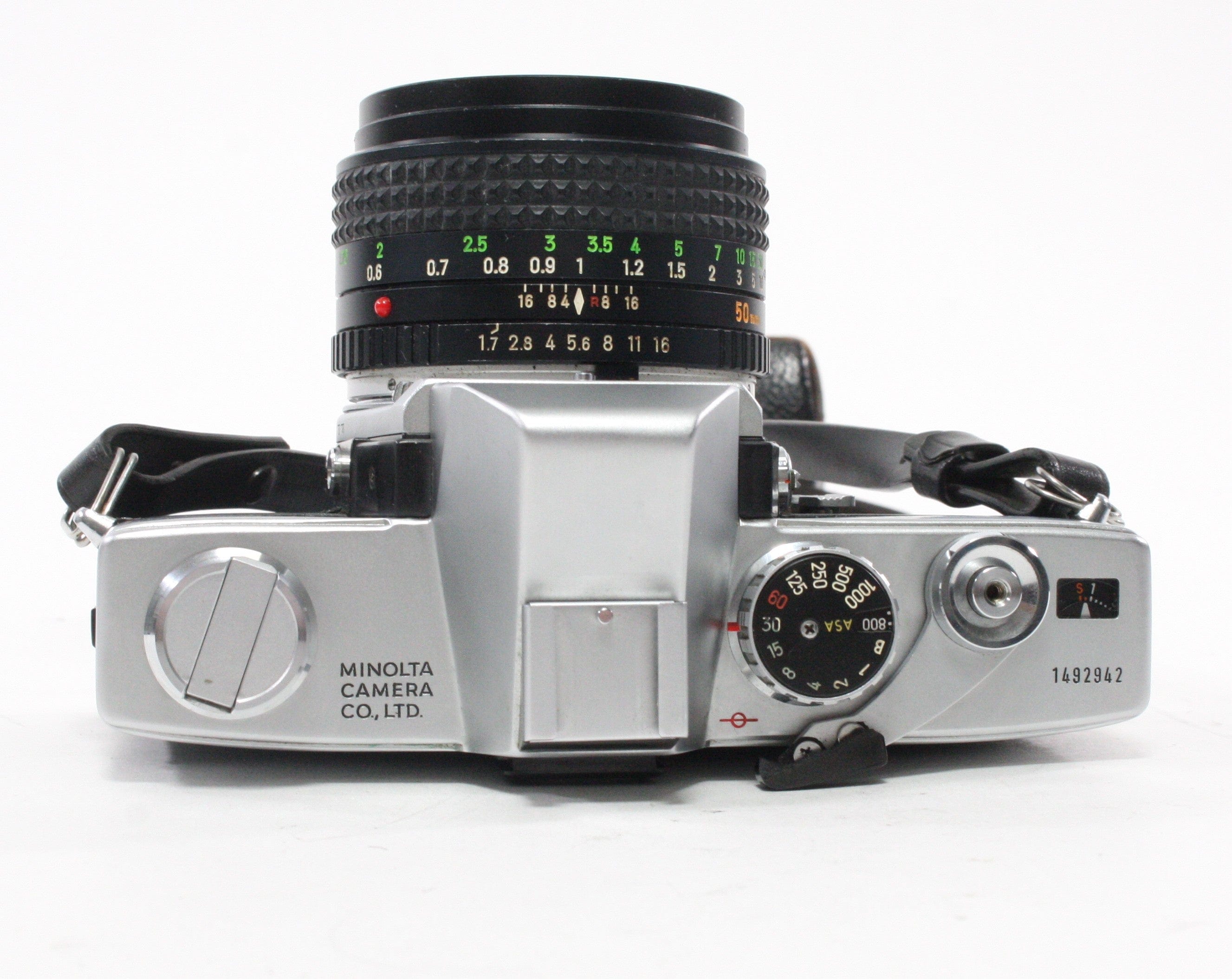 Minolta SRT 101 with 50mm f/1.4 Lens with Accessories