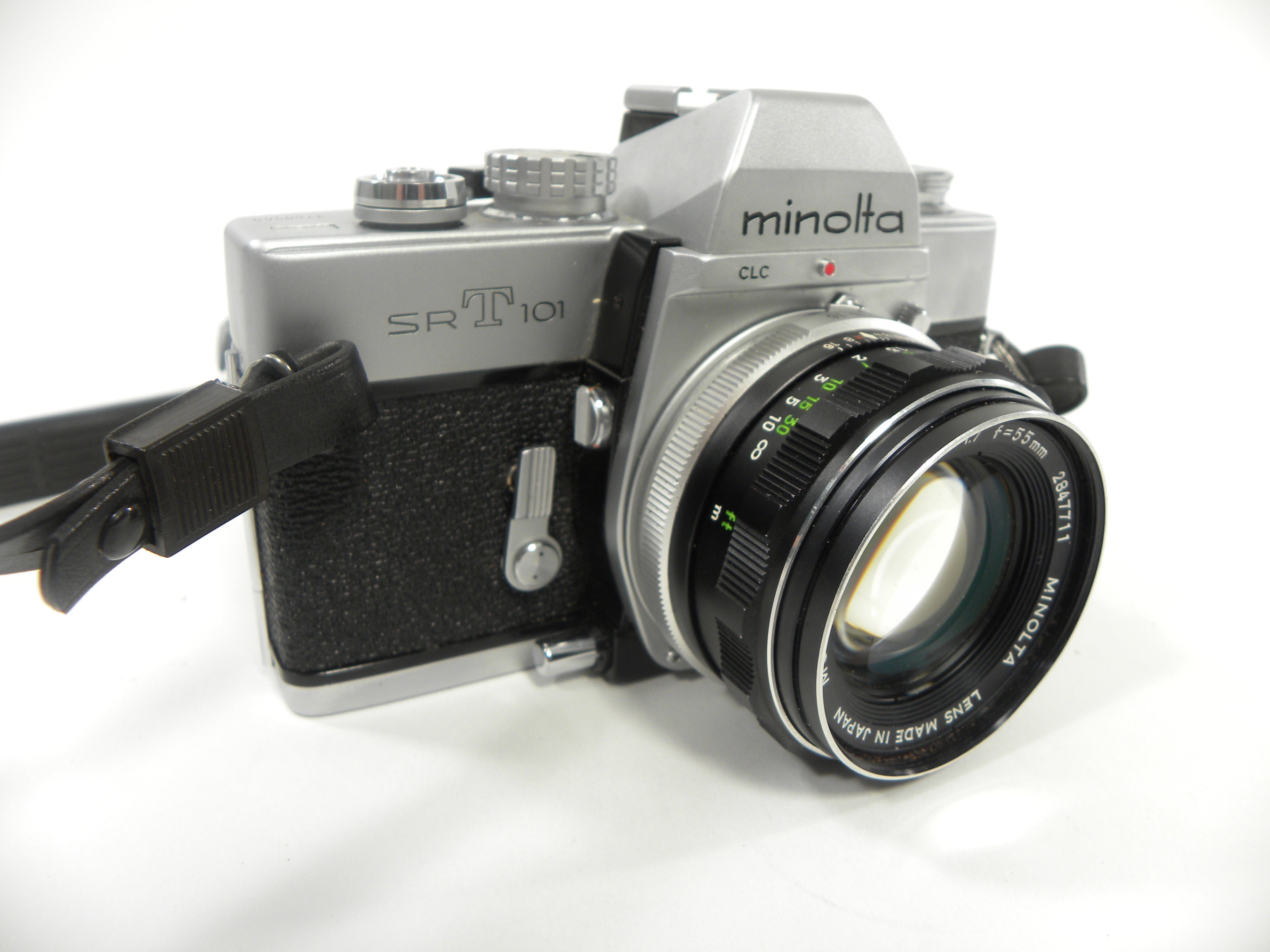 Minolta SRT101 35mm SLR w/MC Rokkor-PF 55mm f1.7