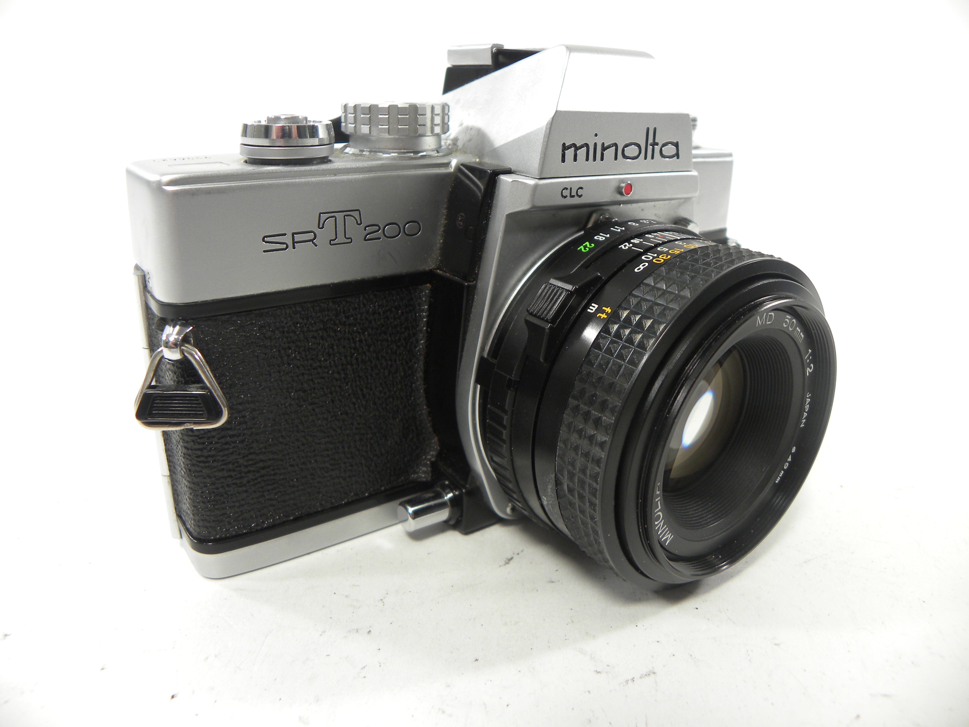 Minolta SRT200 35mm SLR w/MD 50mm f2