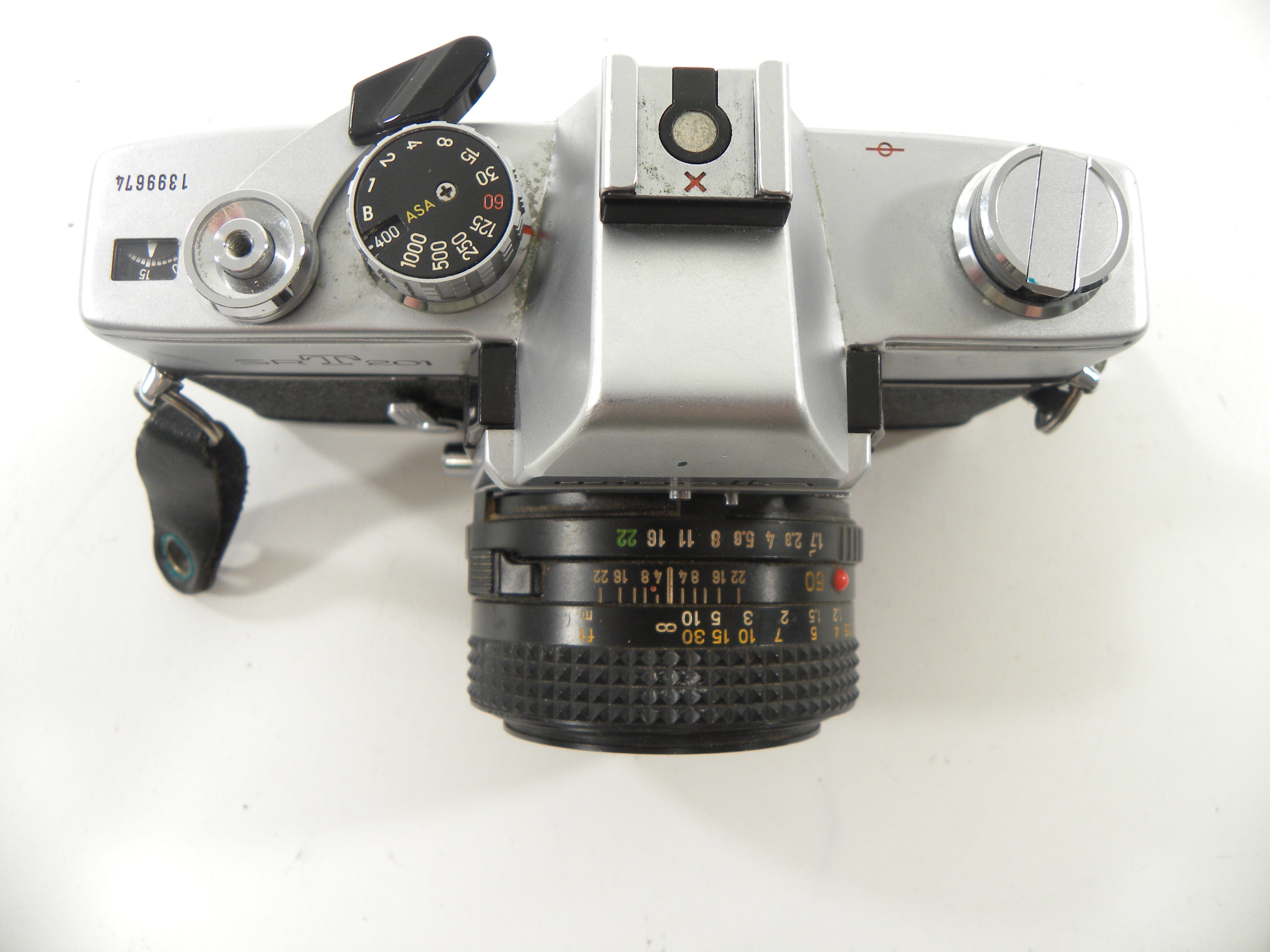 Minolta SRT201 35mm SLR w/MD 50mm f1.7
