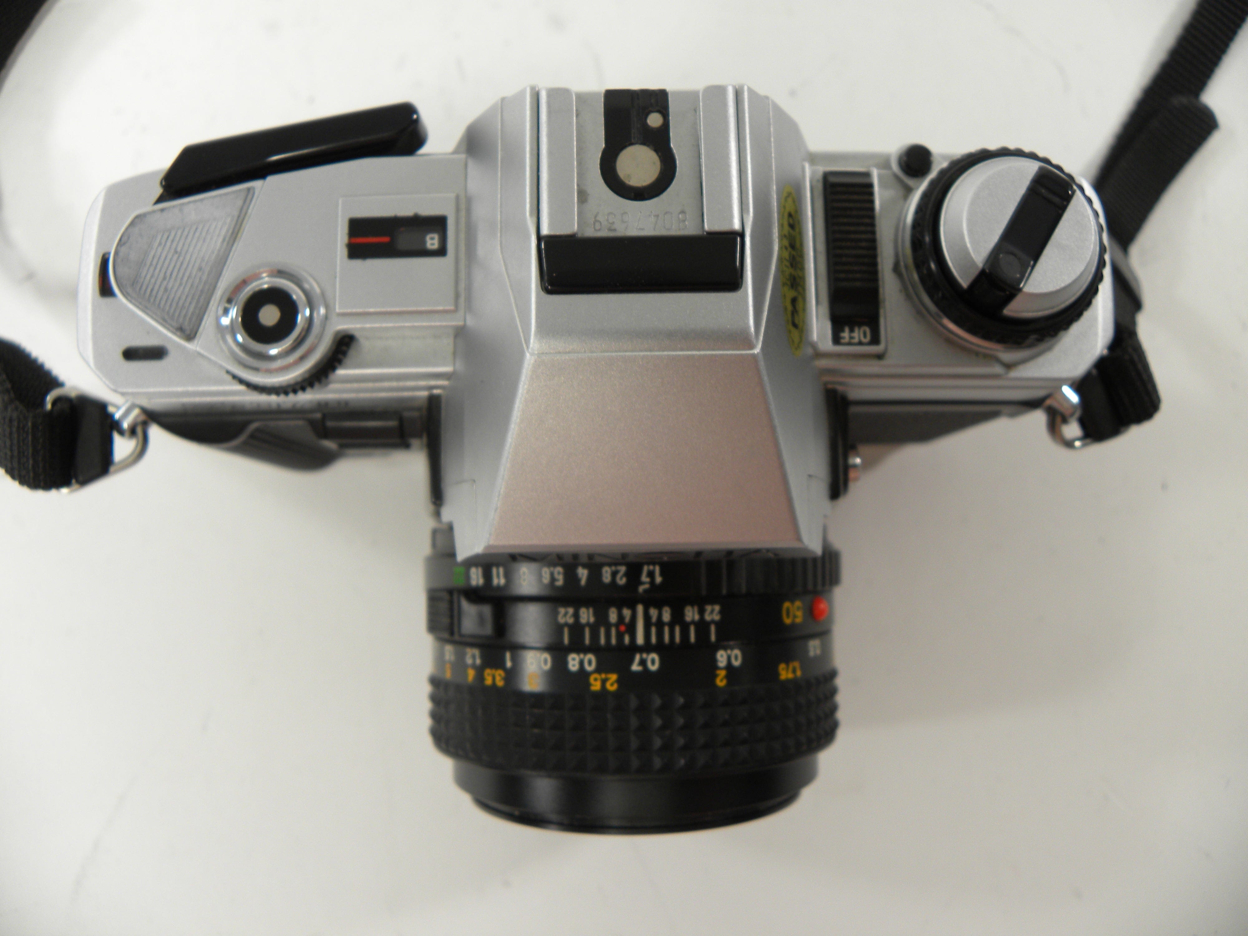 Minolta X-370 35mm SLR w/MD 50mm f1.7