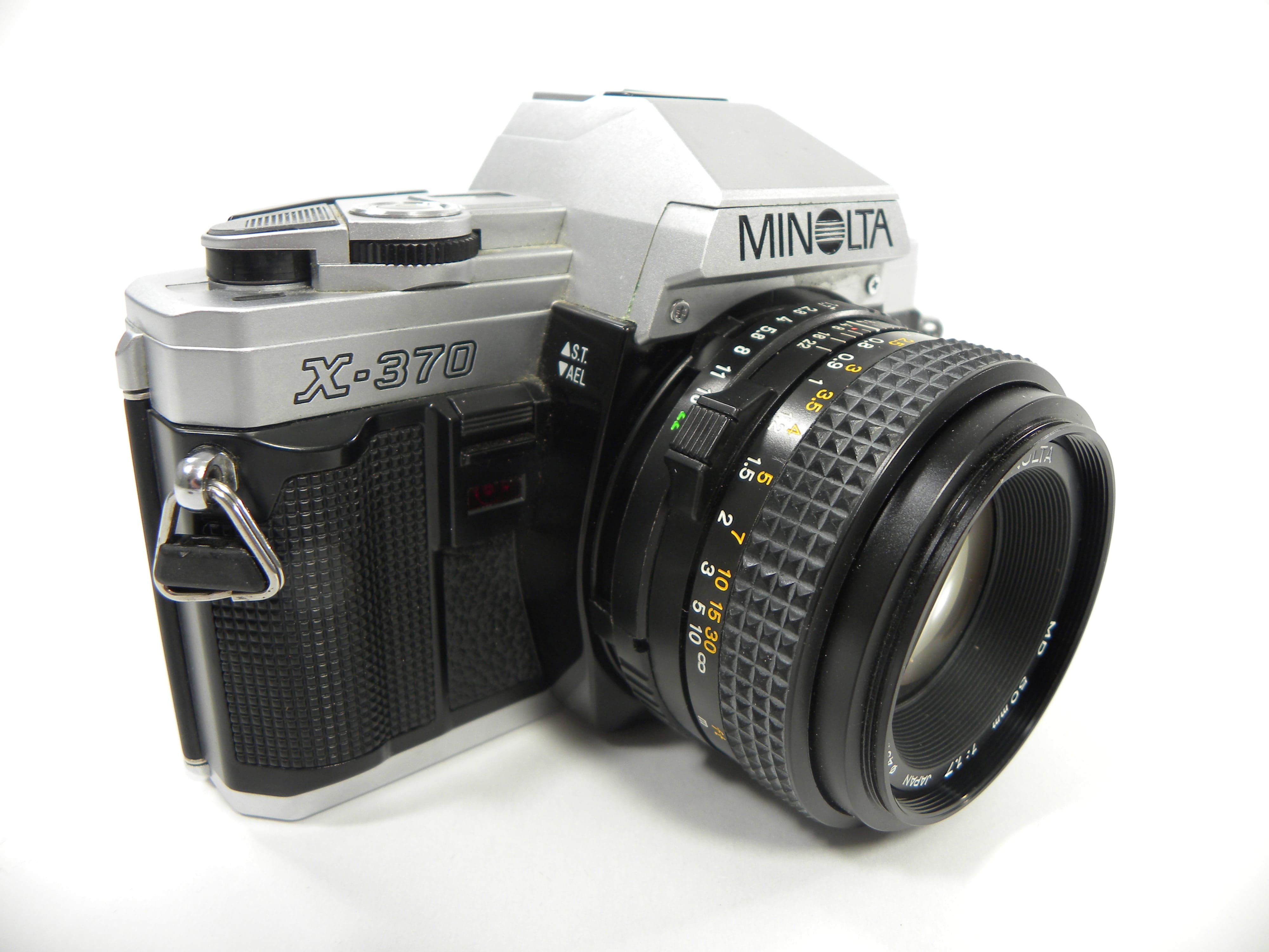 Minolta X-370 35mm SLR w/MD 50mm f1.7