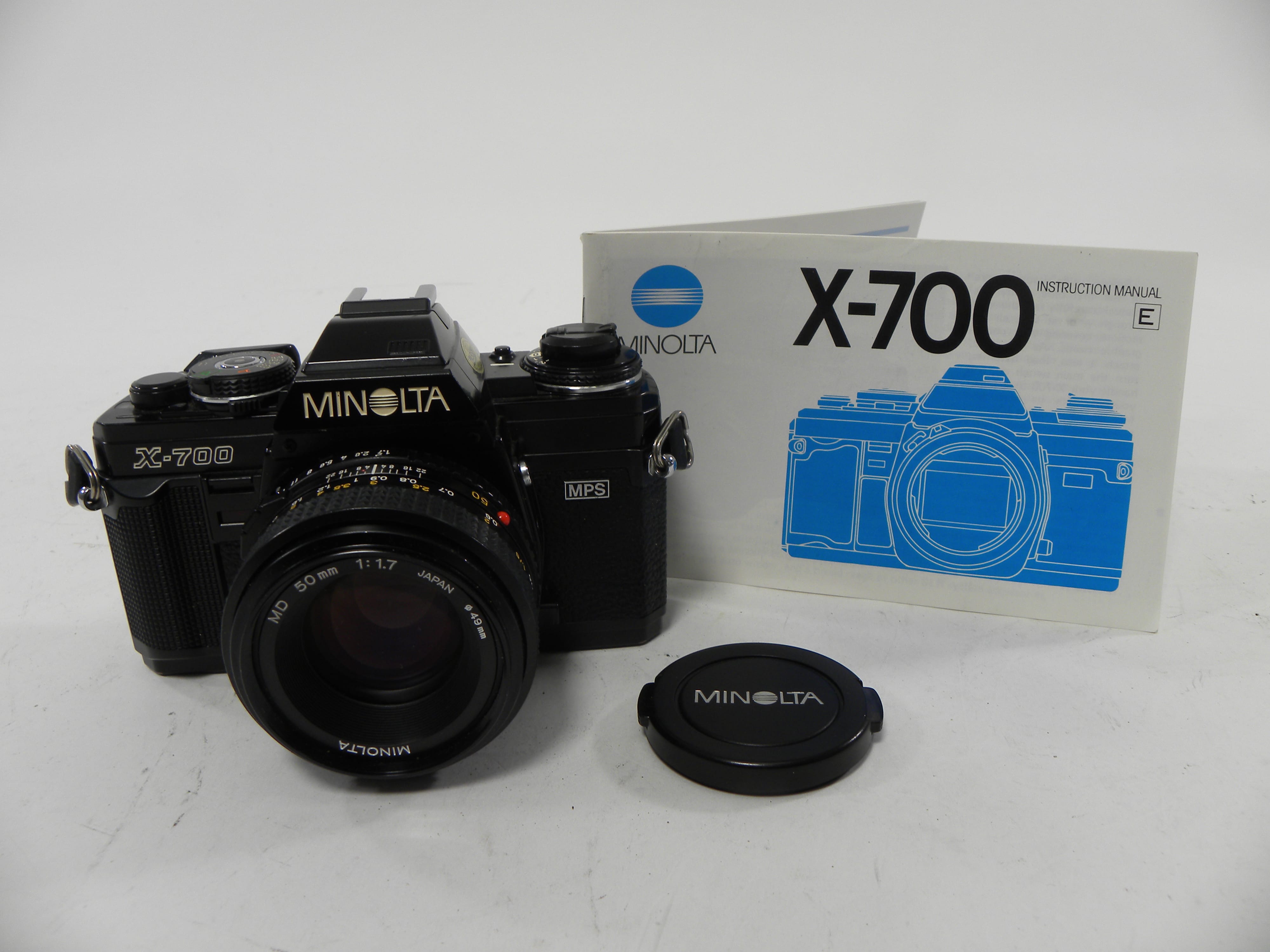 Minolta X-700 35mm SLR w/MD 50mm f1.7