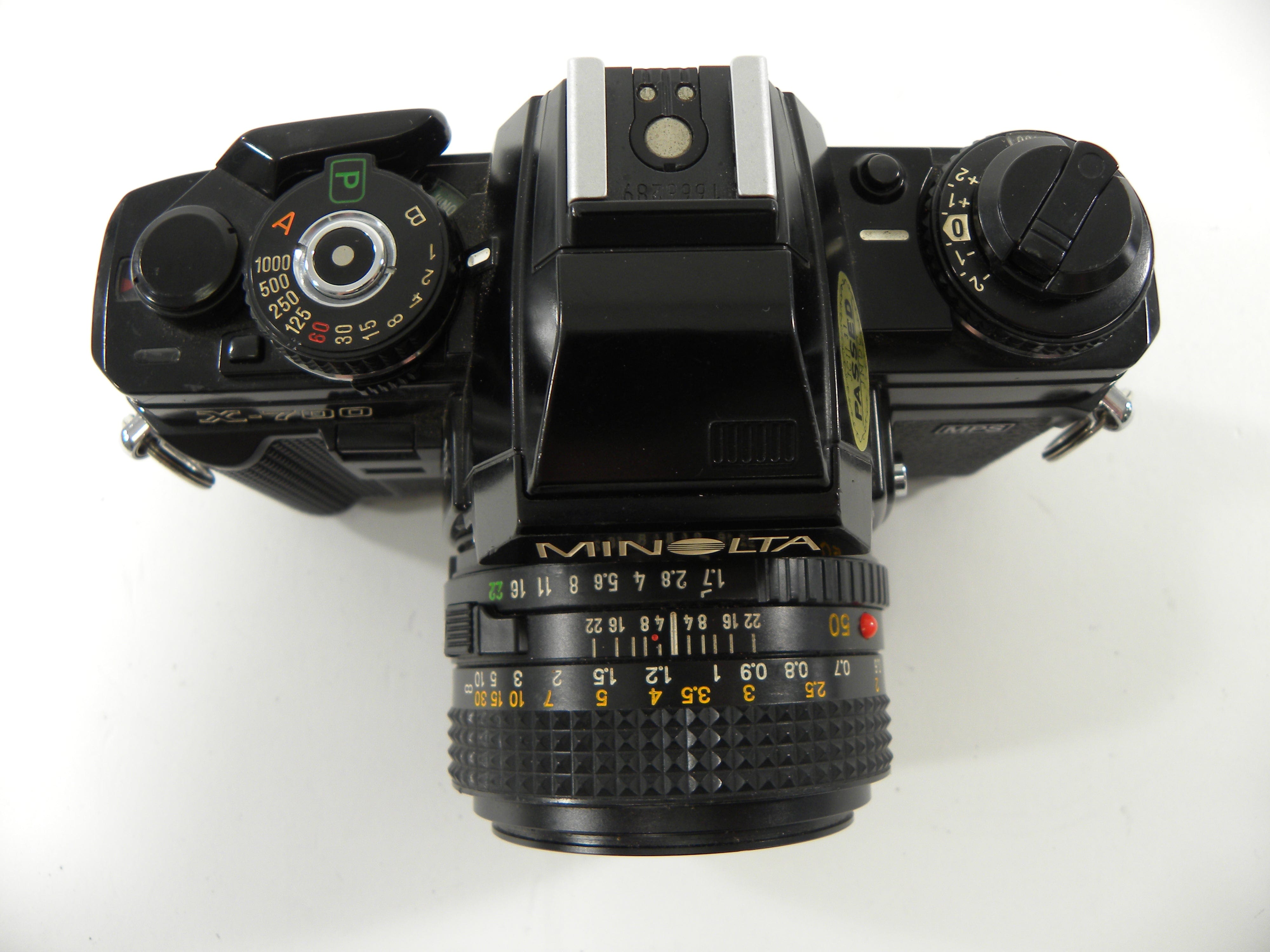 Minolta X-700 35mm SLR w/MD 50mm f1.7