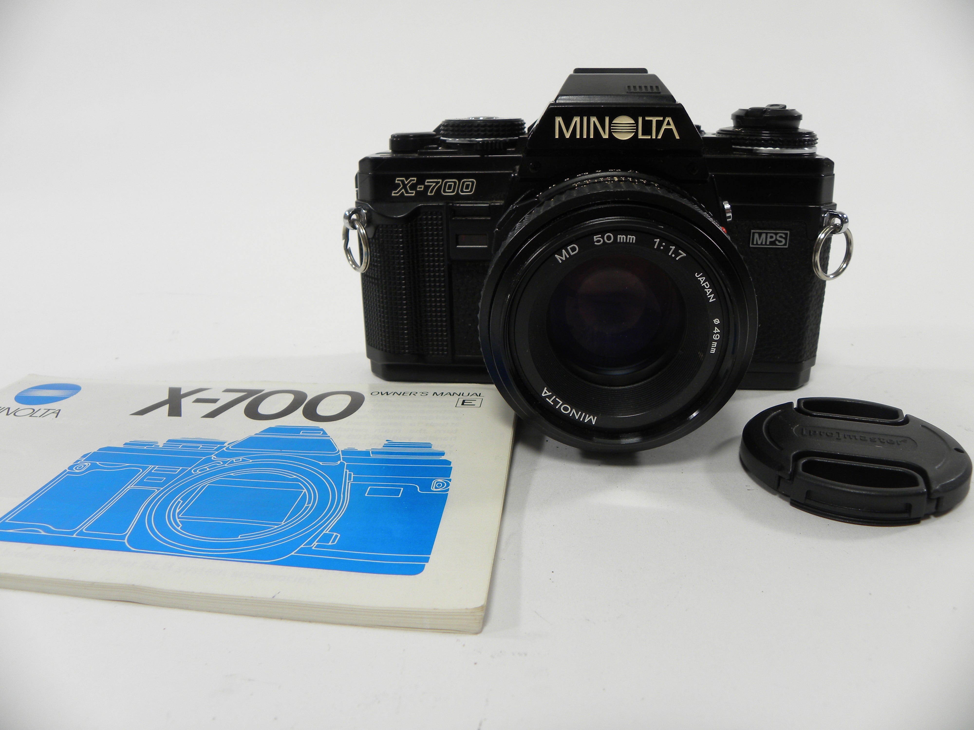 Minolta X-700 35mm SLR w/MD 50mm f1.7