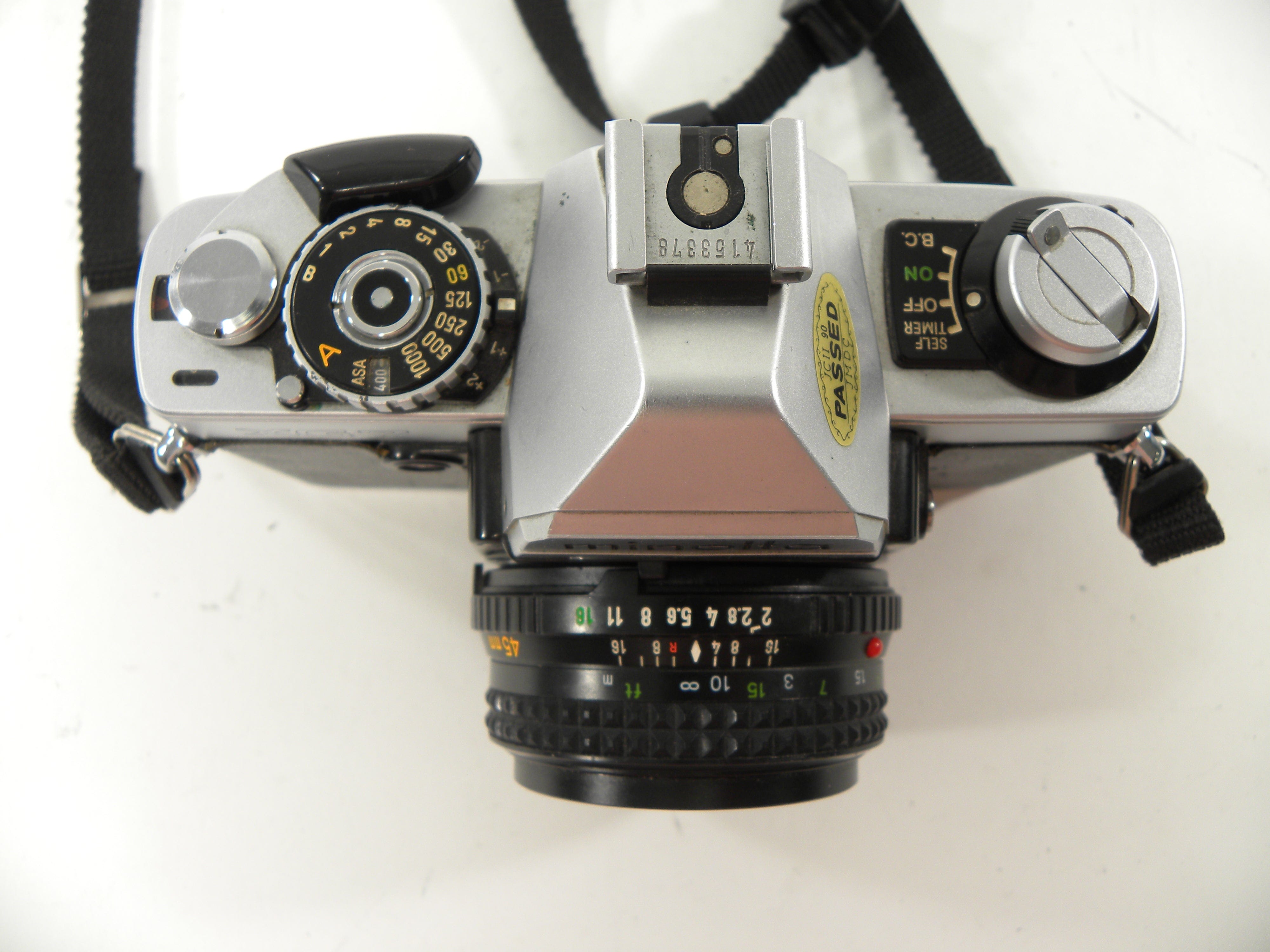 Minolta XG7 35mm SLR w/MD Rokkor-X 45mm f2