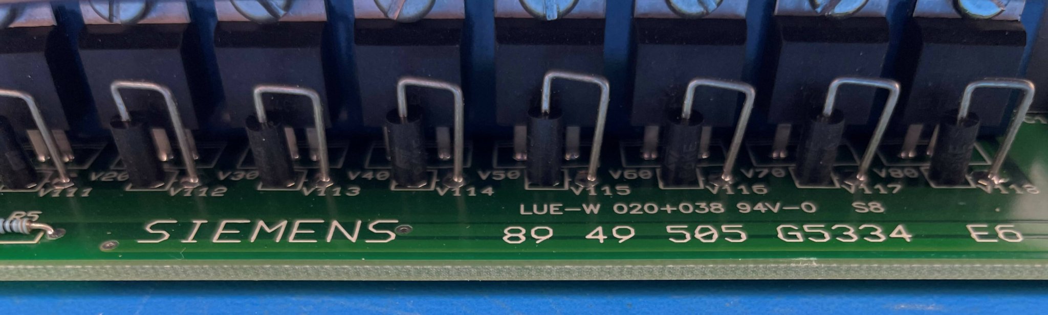 Motor Control Board ESD (08949505/D17 SIEMENS