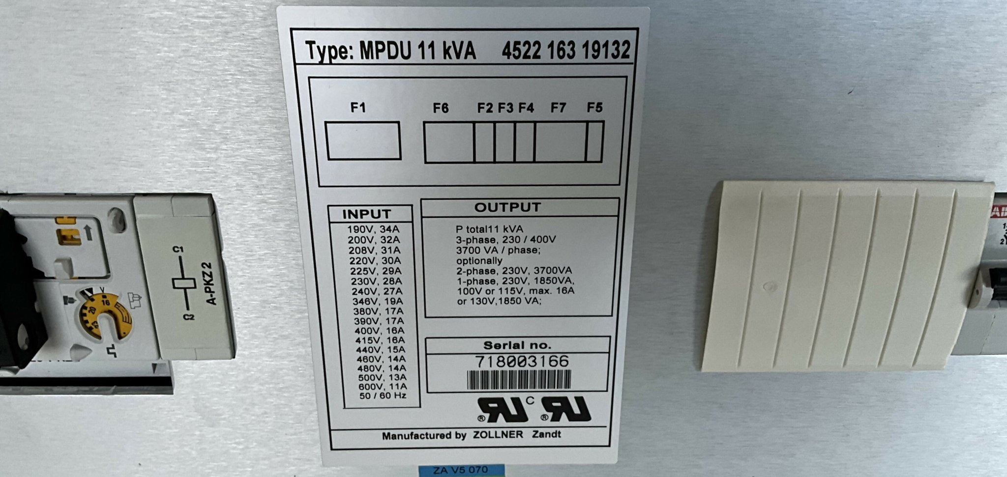 MPDU 11 KVA (4522 163 19132 PHILIPS