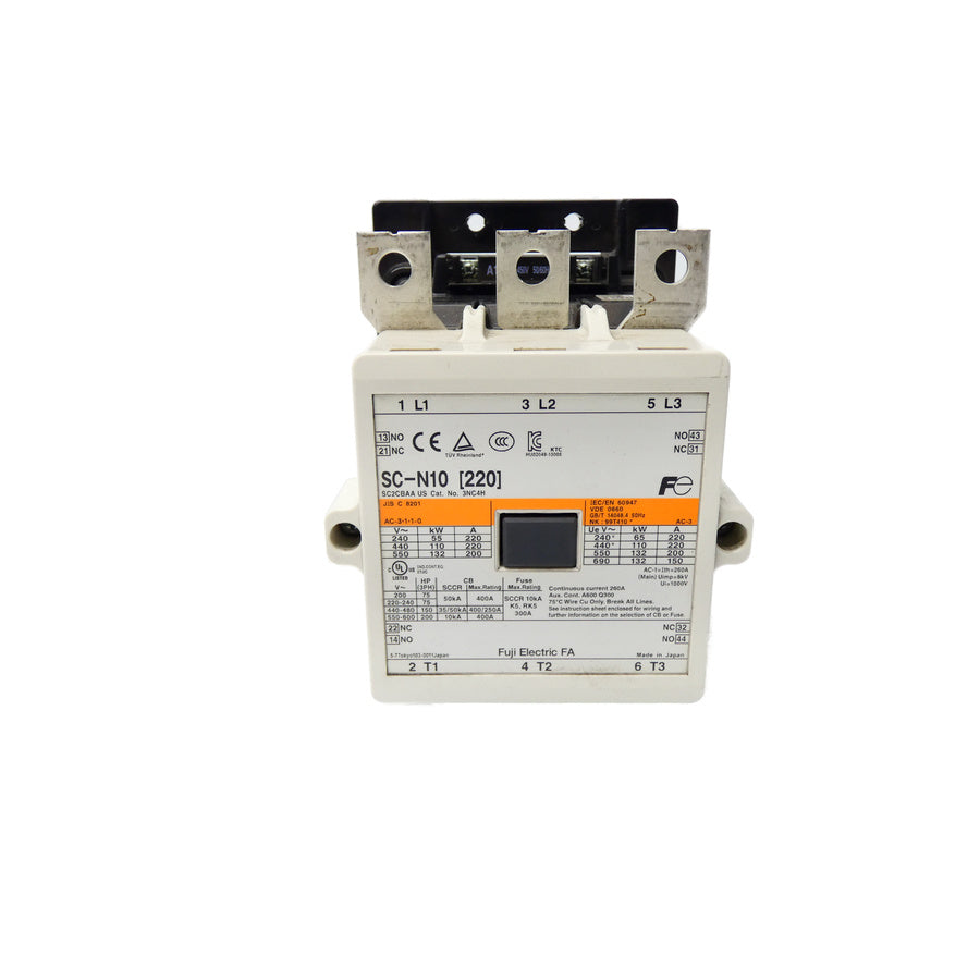 FUJI ELECTRIC SC2CBAA SC-N10 100/120V 220A UNMP