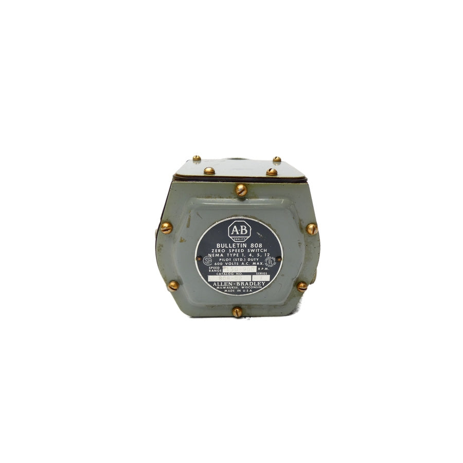 ALLEN BRADLEY 808-D2 SER. E 600VAC NSNP