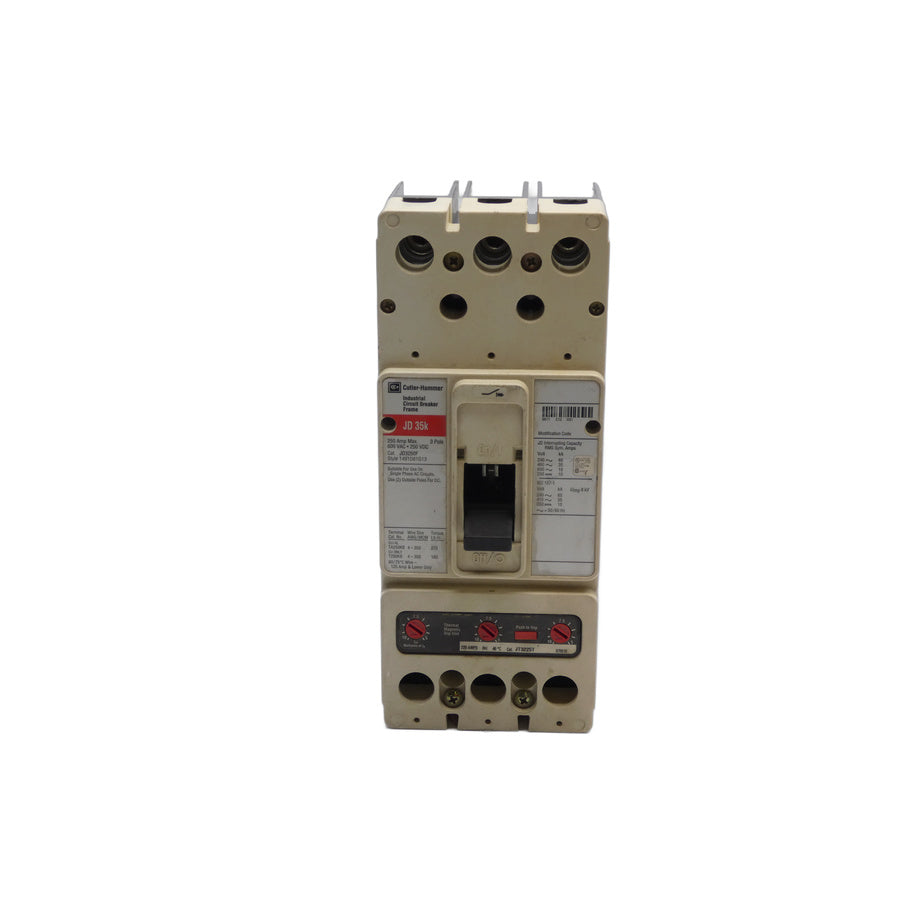 CUTLER HAMMER JD3225 600VAC 225A UNMP