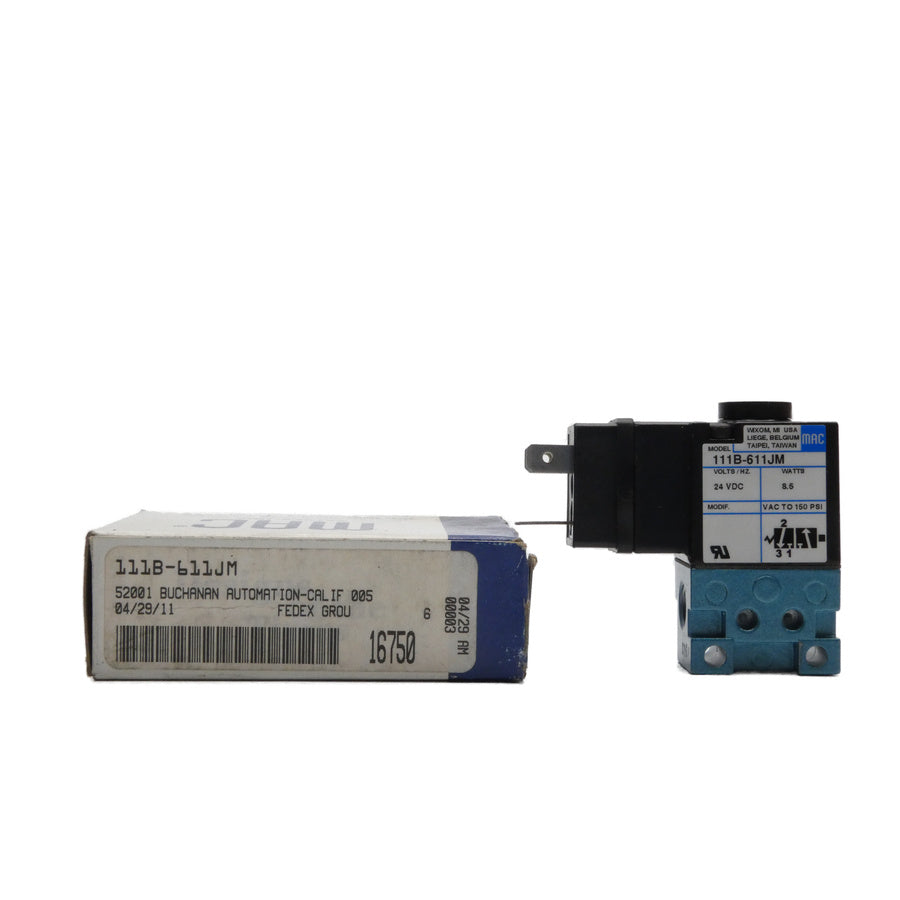 MAC 111B-611JM 24VDC 150PSI NSMP