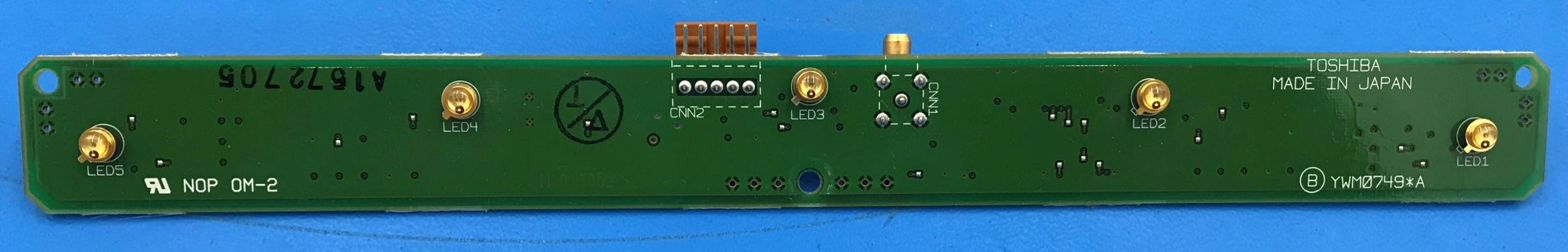 MUDAT LPBM Board ( PX74-96256-1/YWM0749*A Rev C Toshiba CT