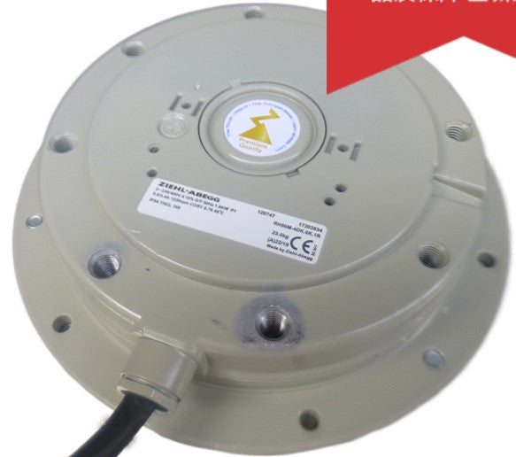 Brand new RH56M-4DK.6K.1R ZIEHL-ABEGG centrifugal fan 300/400V 1.8kW 3.4A 1230rpm