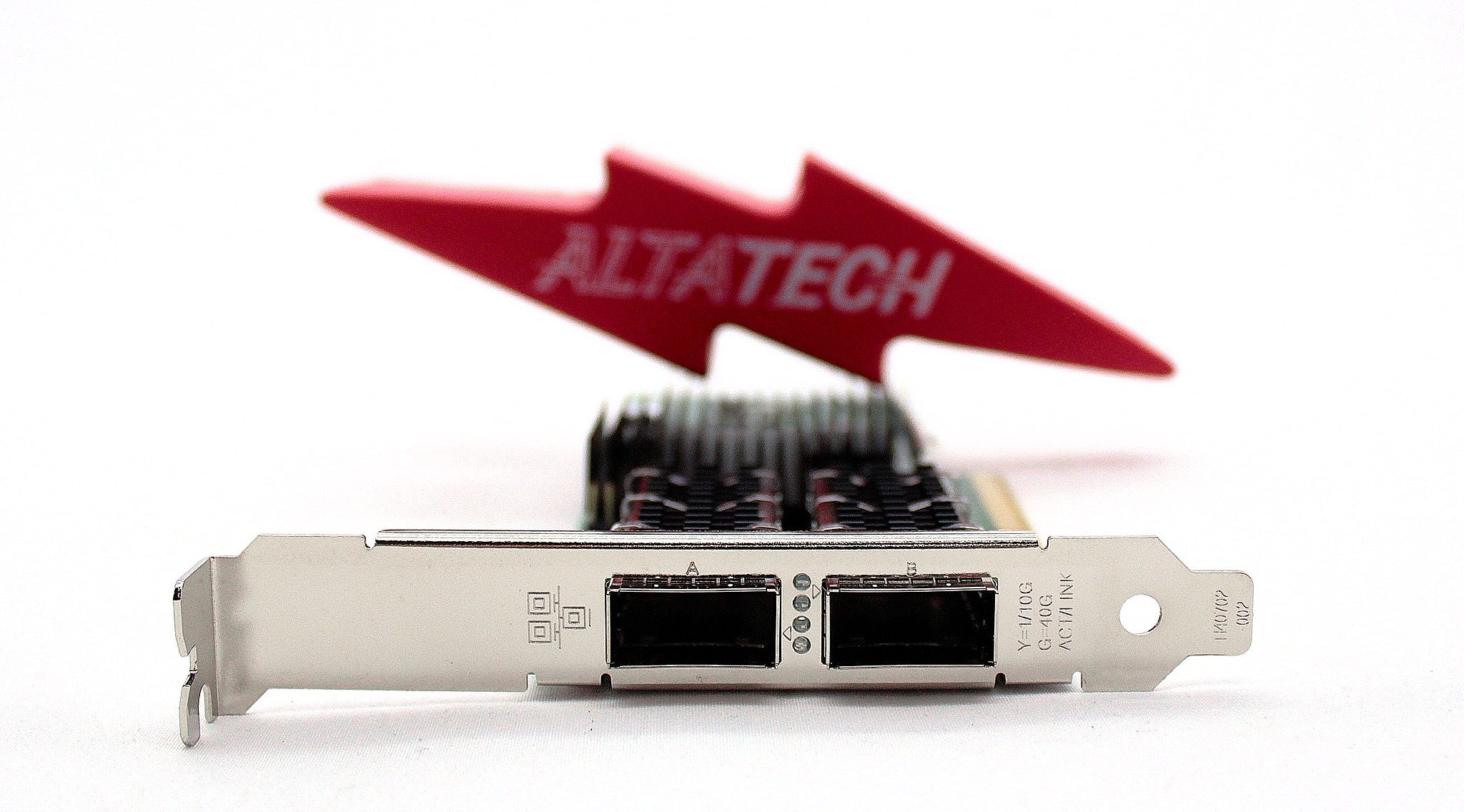 NetApp 111-03380 QSFP+ PCIe NIC - Rear View | Alo Tech Solutions