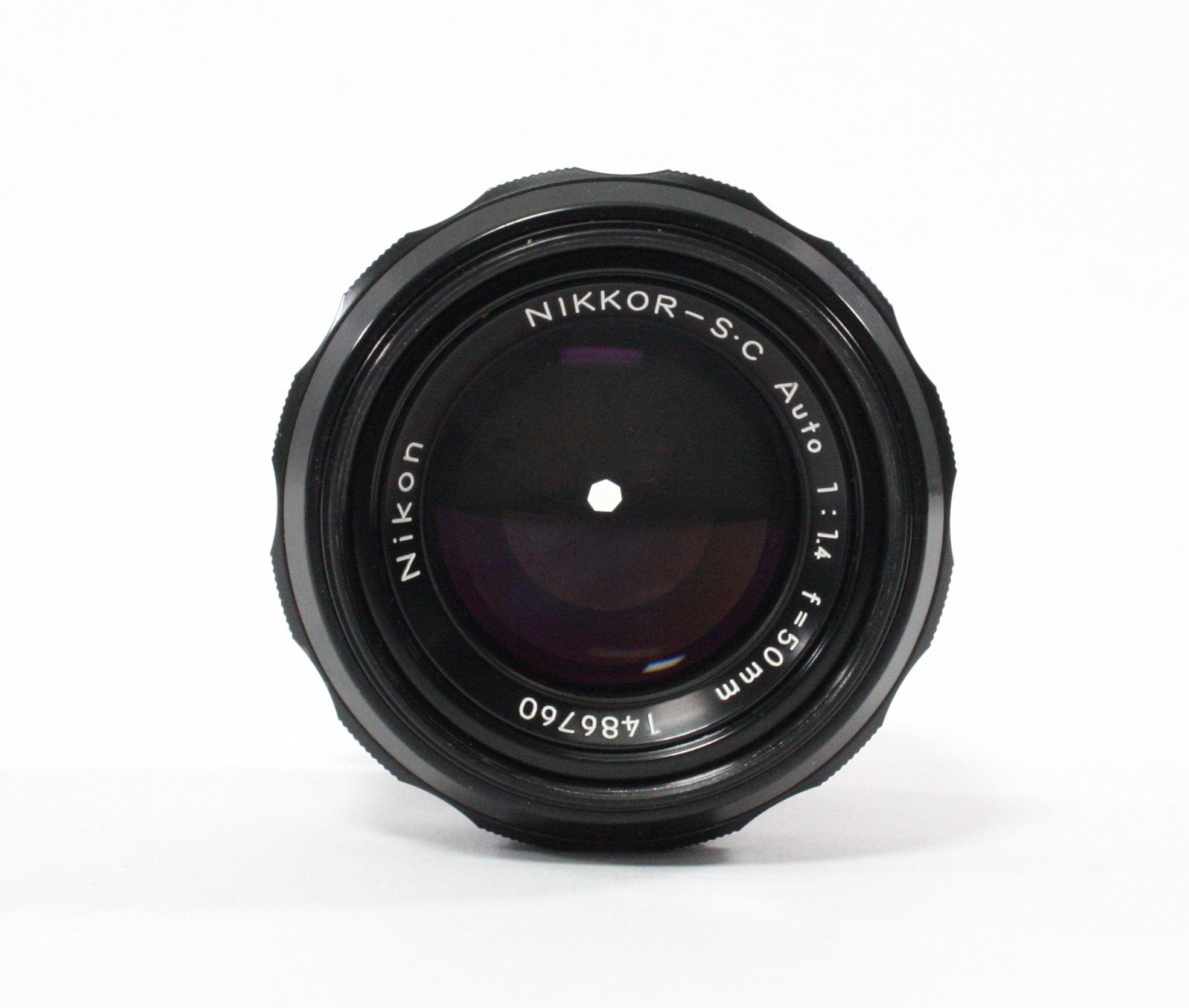 Nikon 50mm f/1.4 Nikkor S.C.  Lens for Nikon F (Non-AI DIY Converted to AI)