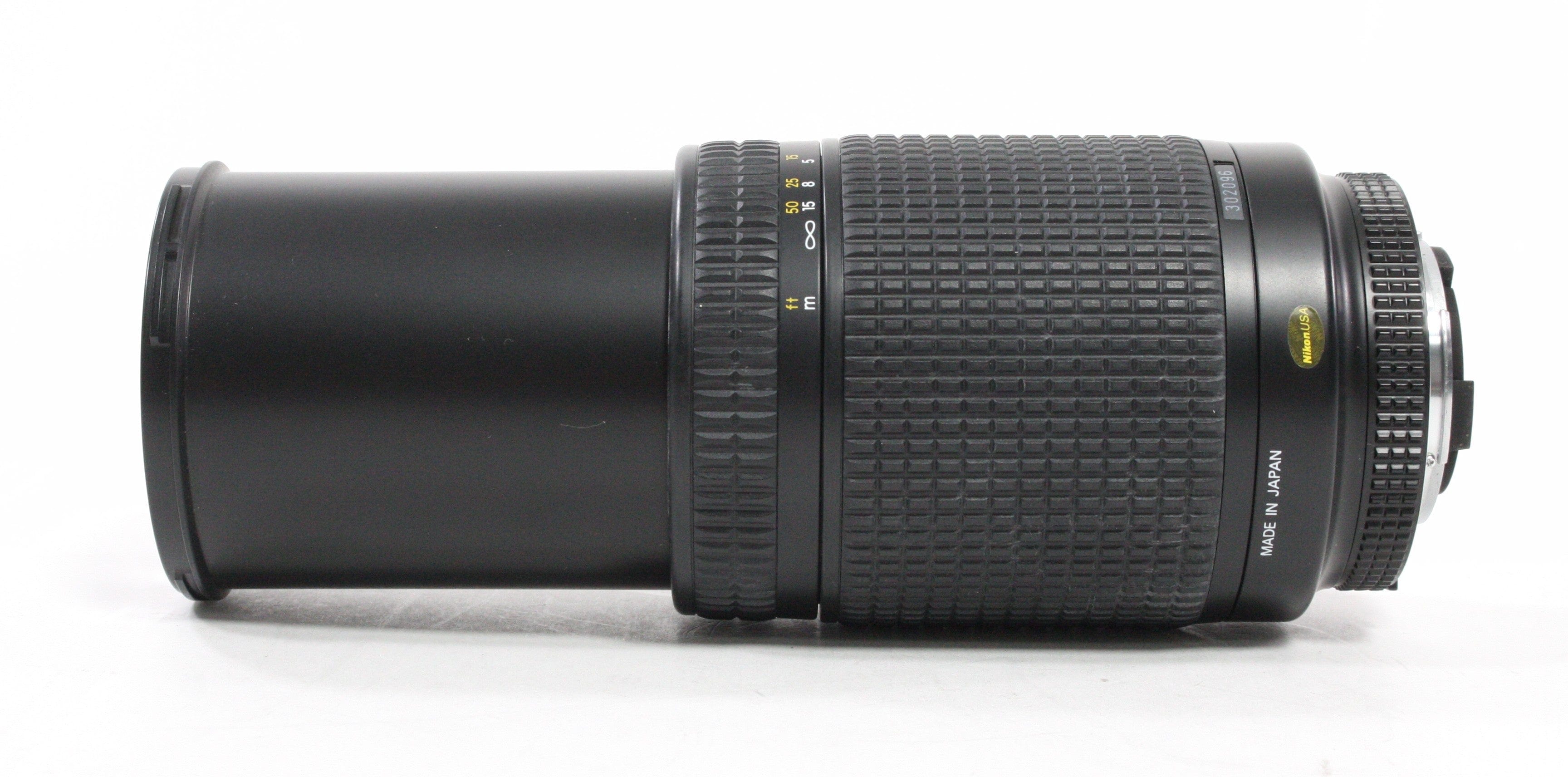 Nikon 70-300mm f/4-5.6G AF Nikkor USA Lens for Nikon AF Mount