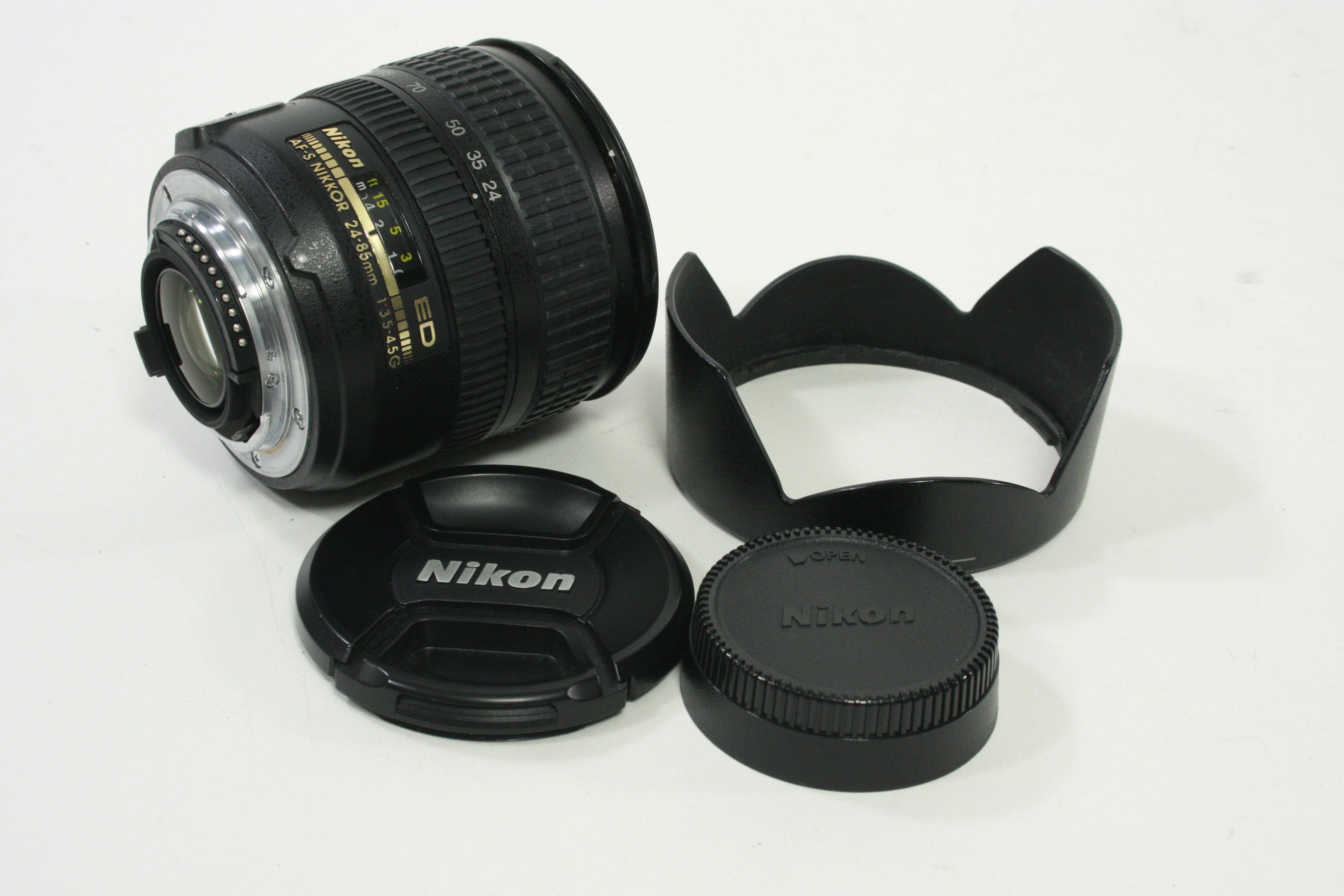 Nikon AF-S  24-85mm F3.5-4.5 G ED Lens