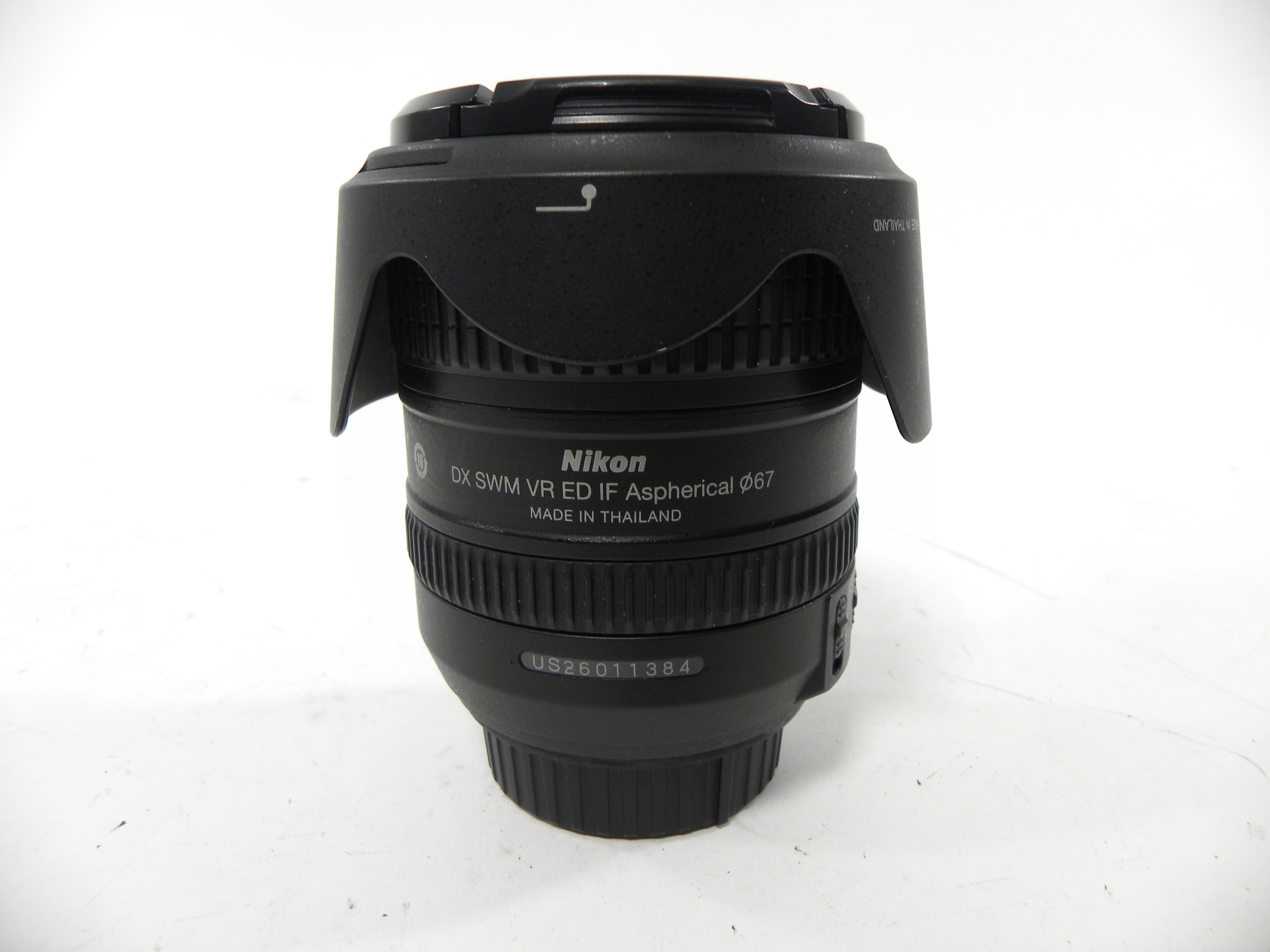 Nikon AF-S Nikkor  DX VR ED IF 16-85mm f3.5-5.6G