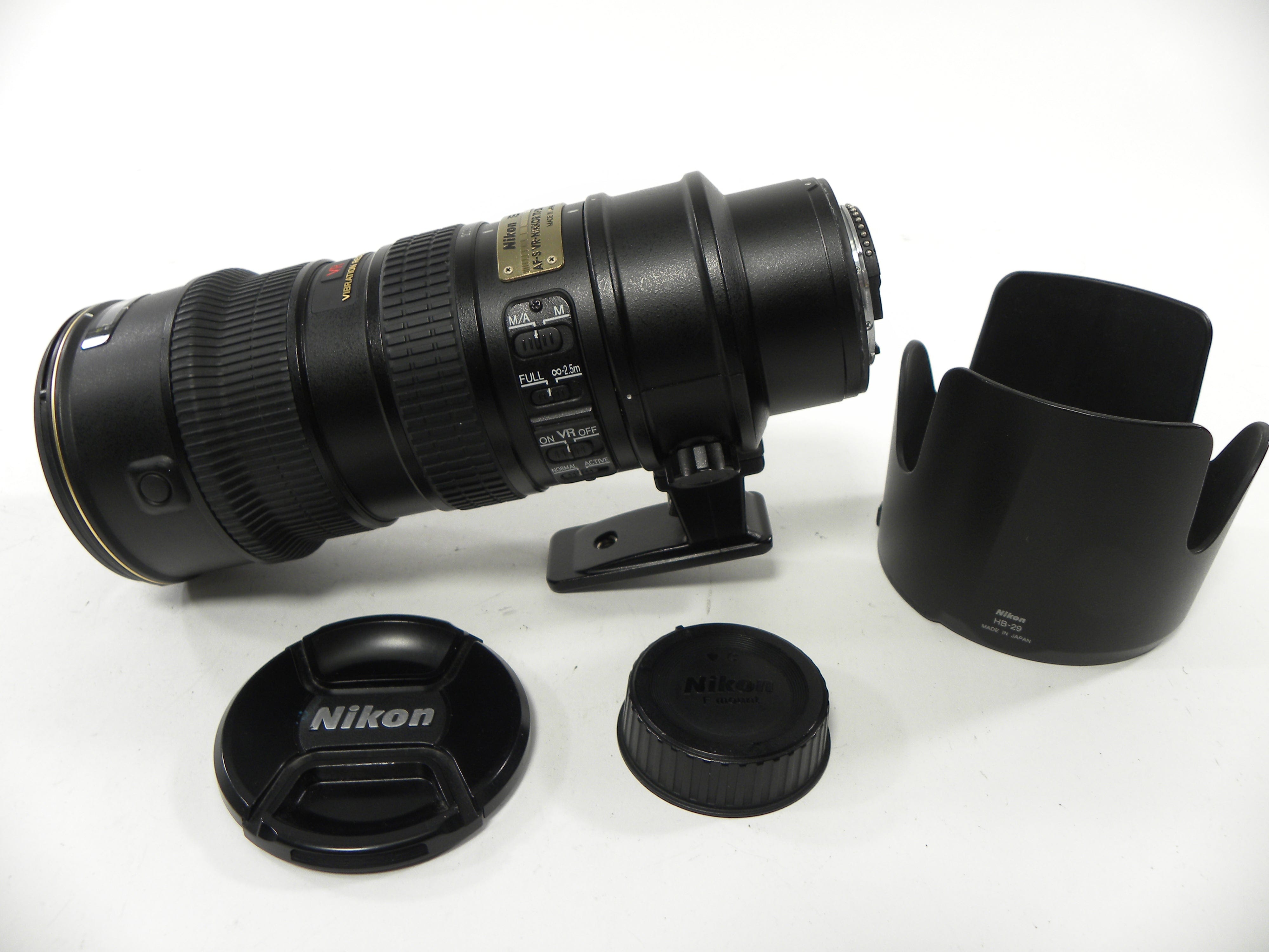 Nikon AF-S Nikkor VR ED IF 70-200mm f2.8G