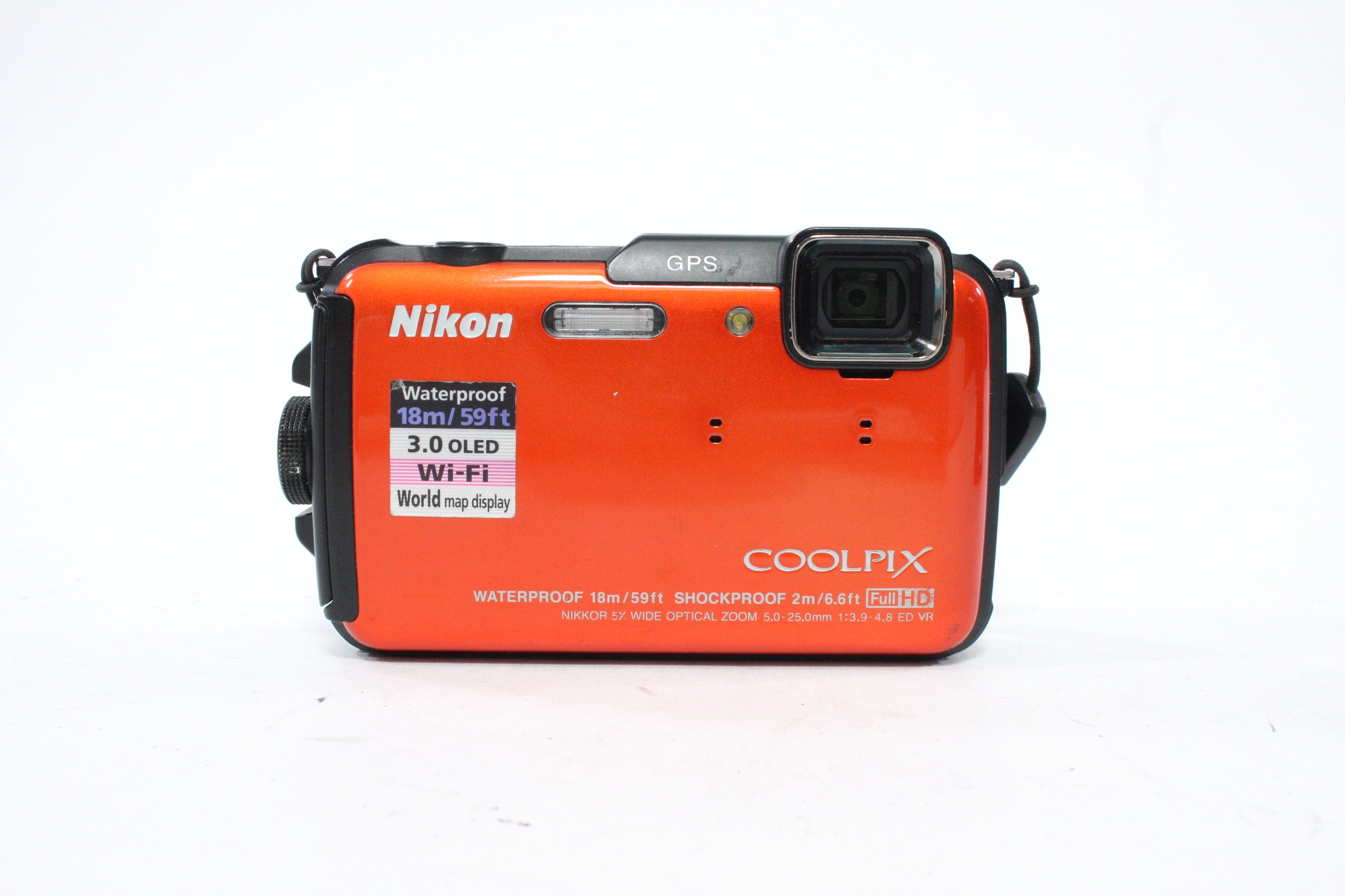 Nikon Coolpix AW110 Digital Point-and-Shoot Camera 5x Zoom 16mp