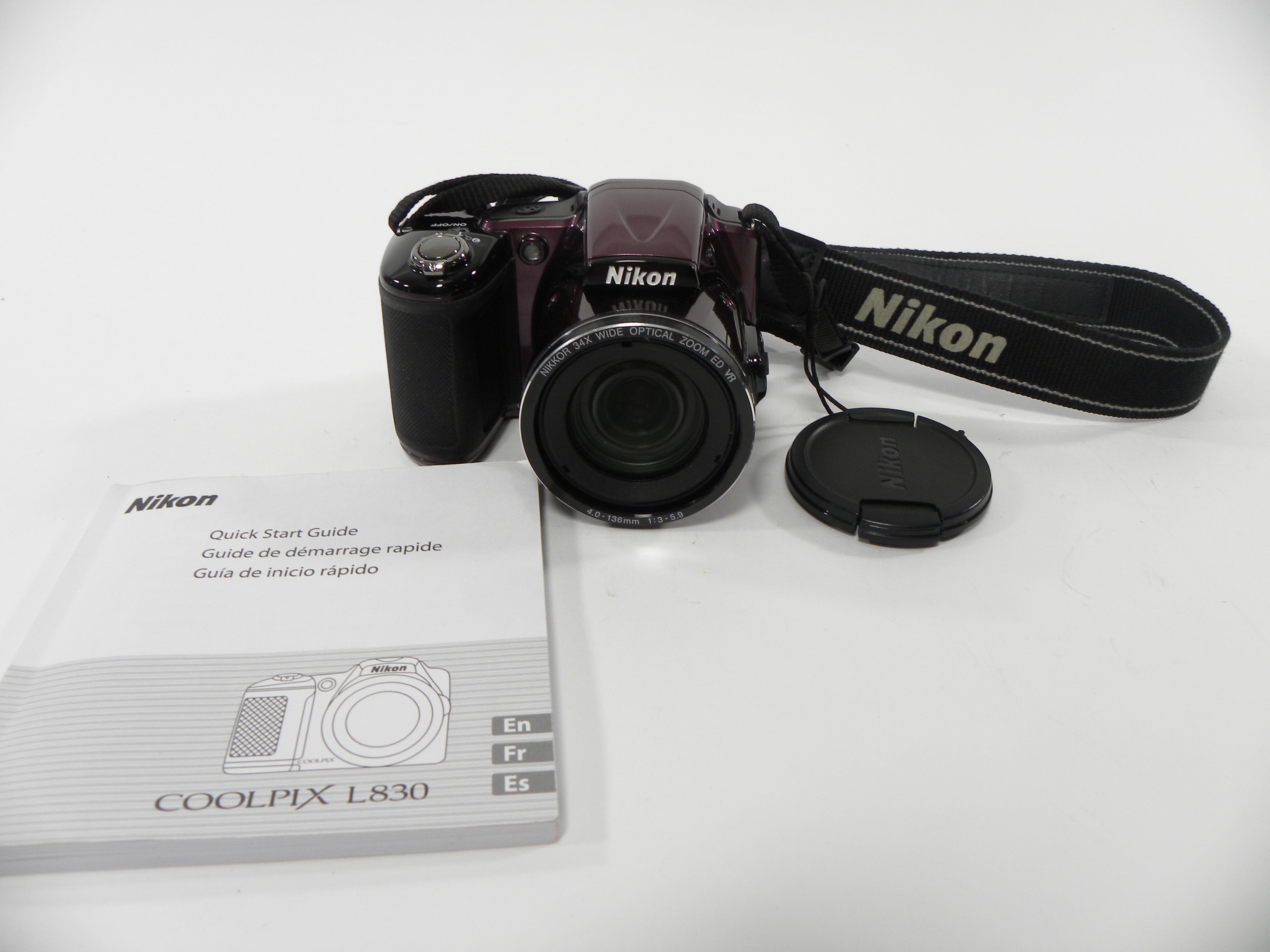 Nikon Coolpix L830 16.0mp Digital Camera