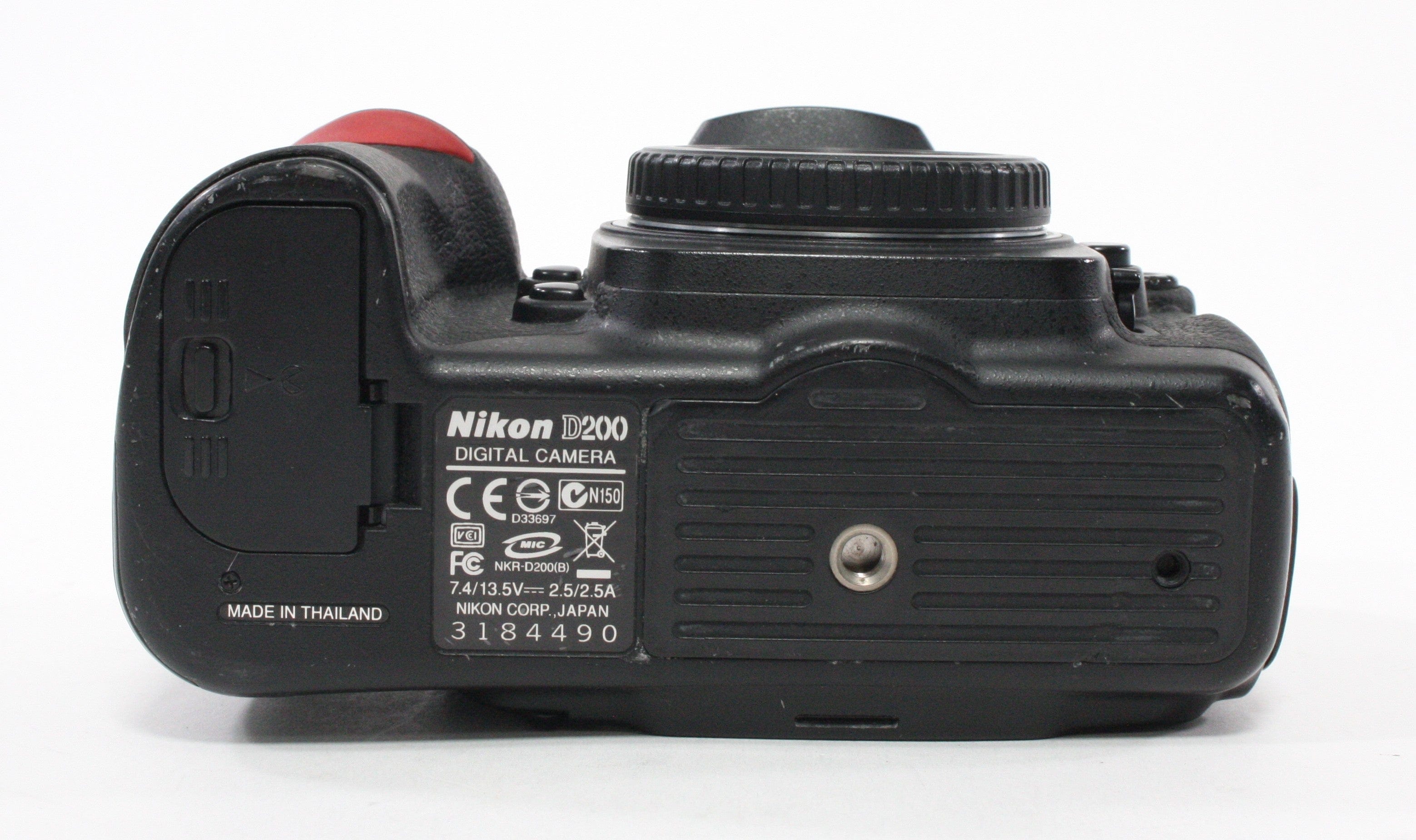 Nikon D200 Digital Camera with a Shutter Count 55,447
