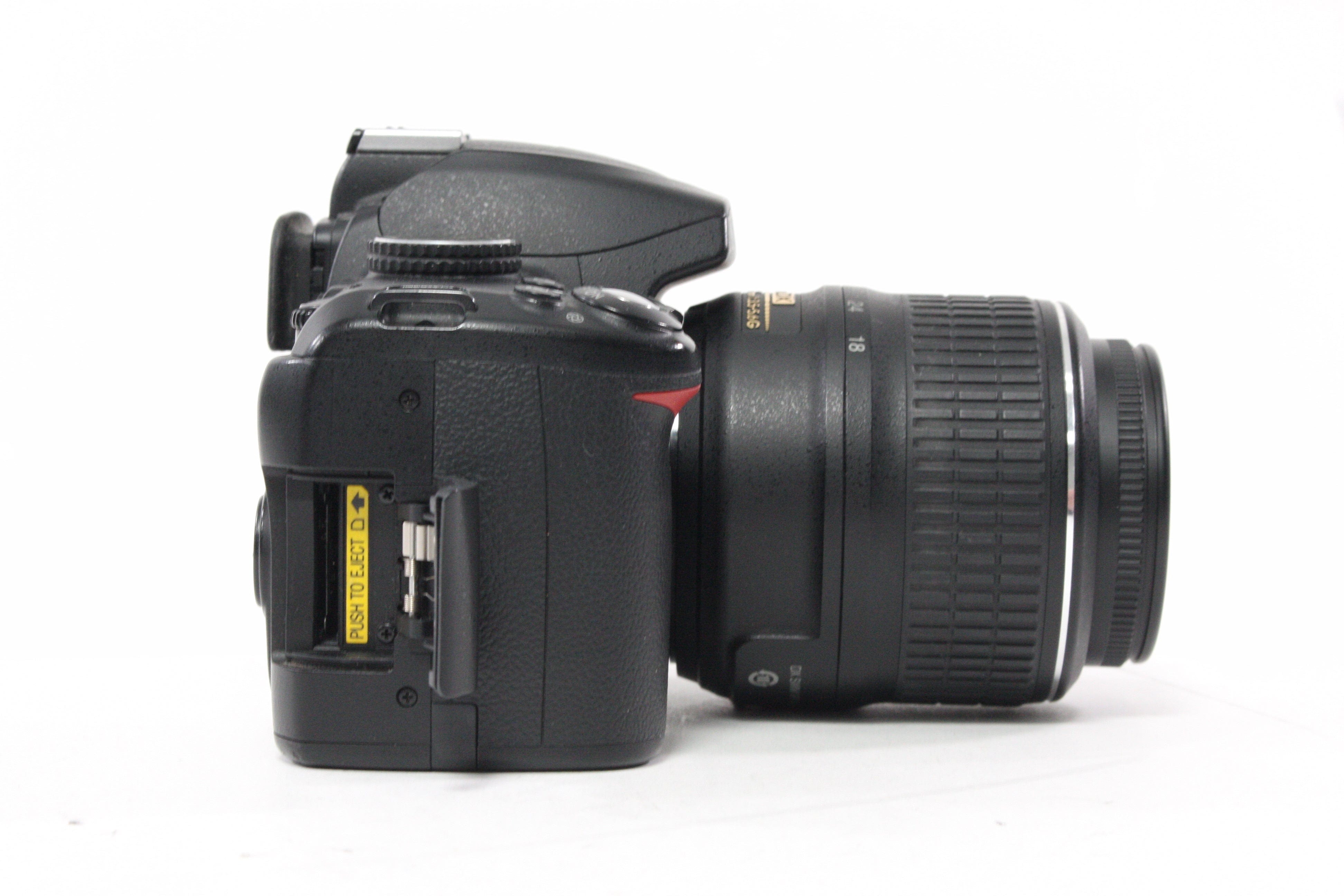 Nikon D3000 DSLR Camera with f/18-55 f/3.5-5.6 G Lens with a Shutter Count 9,964