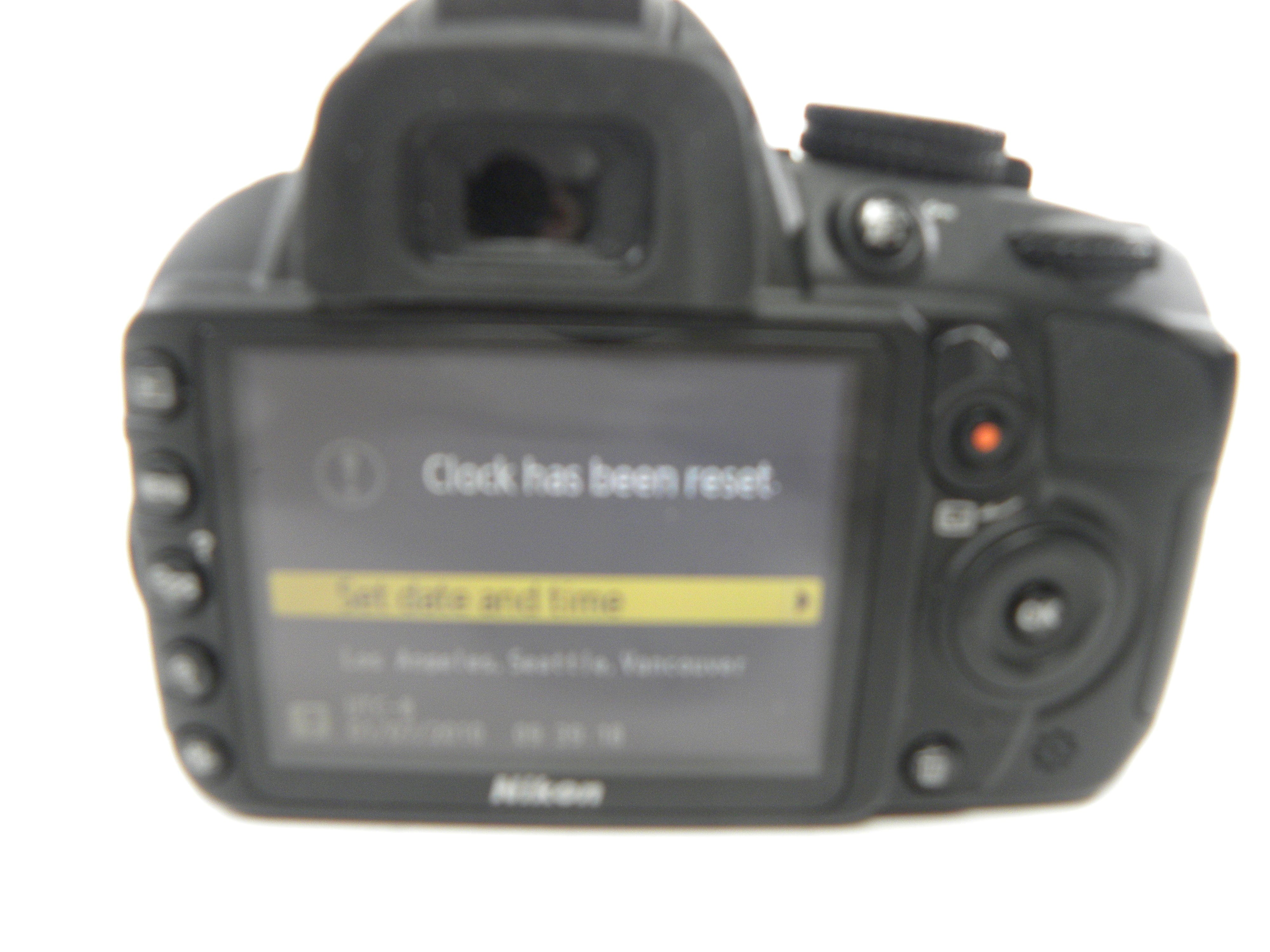 Nikon D3100 14.2mp Digital SLR w/AF-S Nikkor 18-55 DX VR Shutter Ct. 2,169