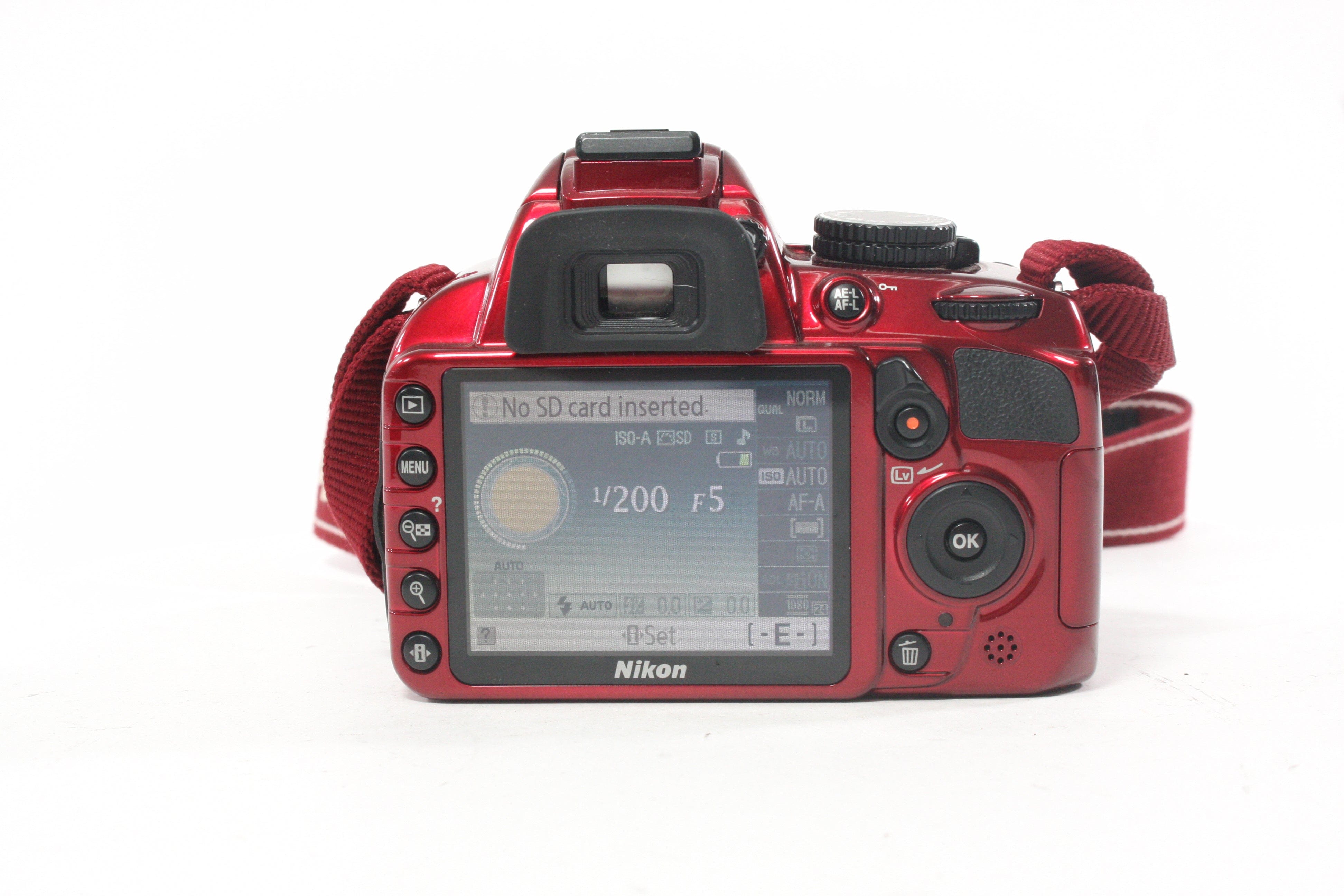 Nikon D3100 Digital Camera with 18-55mm f/3.5-5.6 G VR AF-S DX Lens with a Shutter Count of only 2,360