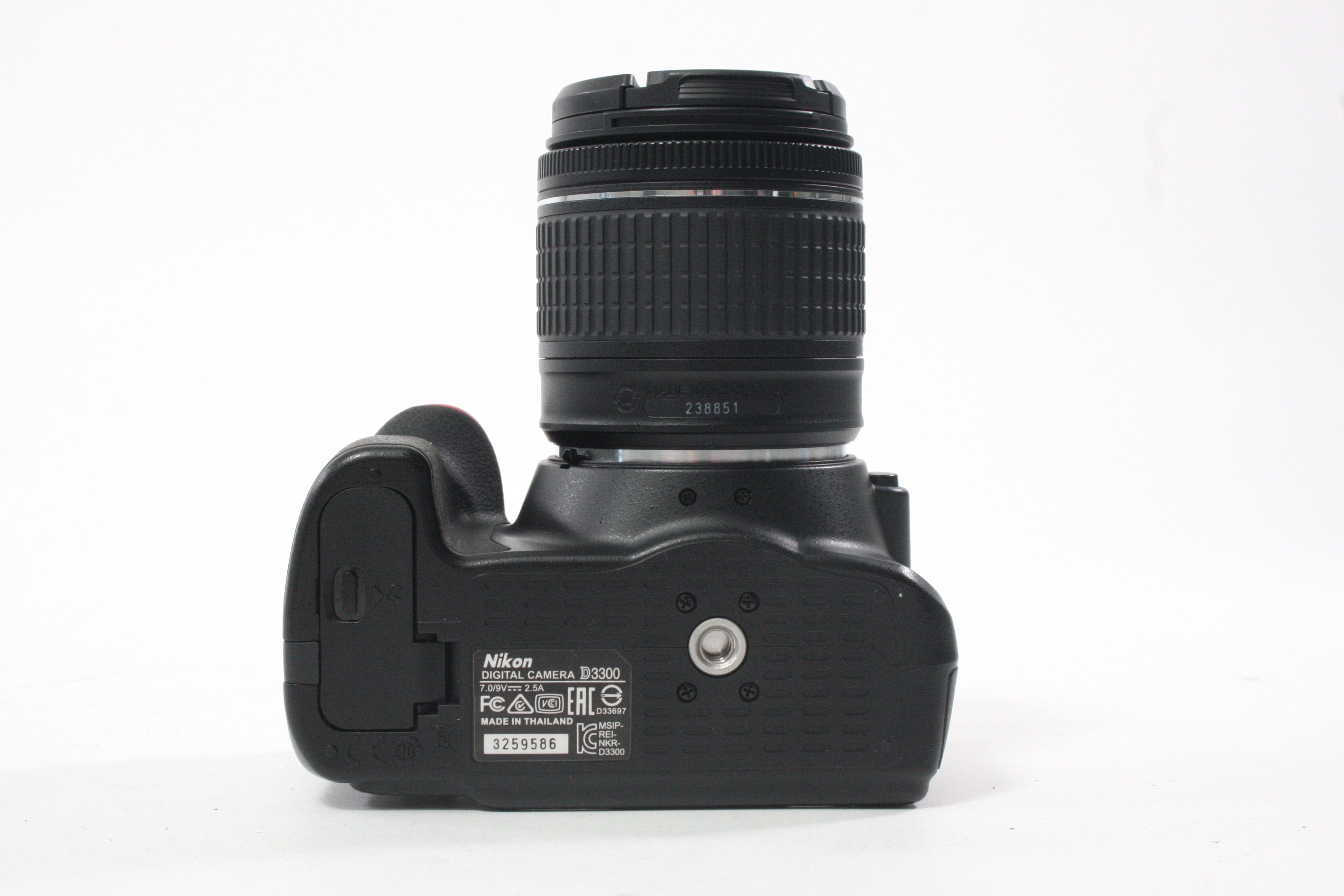 Nikon D3300 DSLR Camera with 18-55mm f/3.5-5.6 G VR AF-P DX Lens SC#2,531