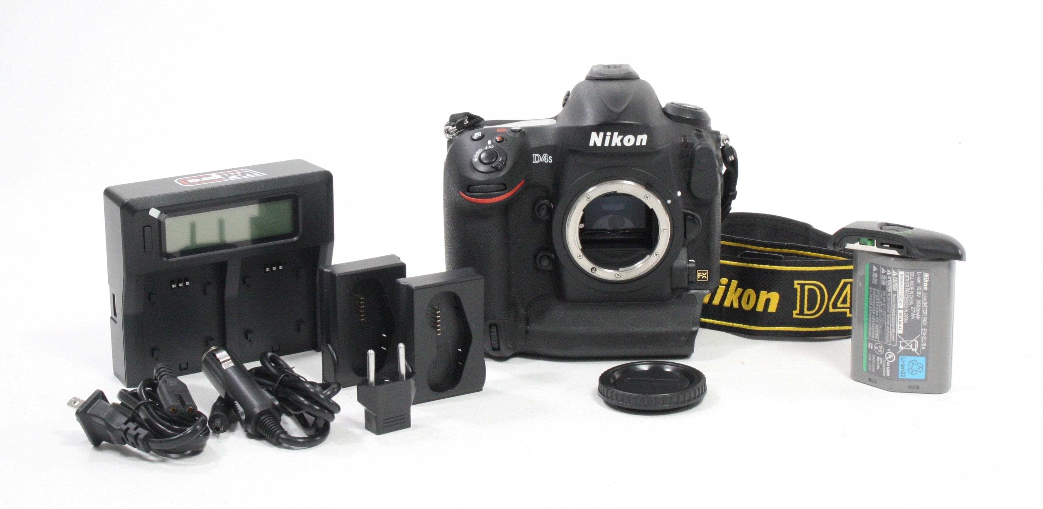 Nikon D4S Digital SLR Camera Body with Shutter Count 2,662
