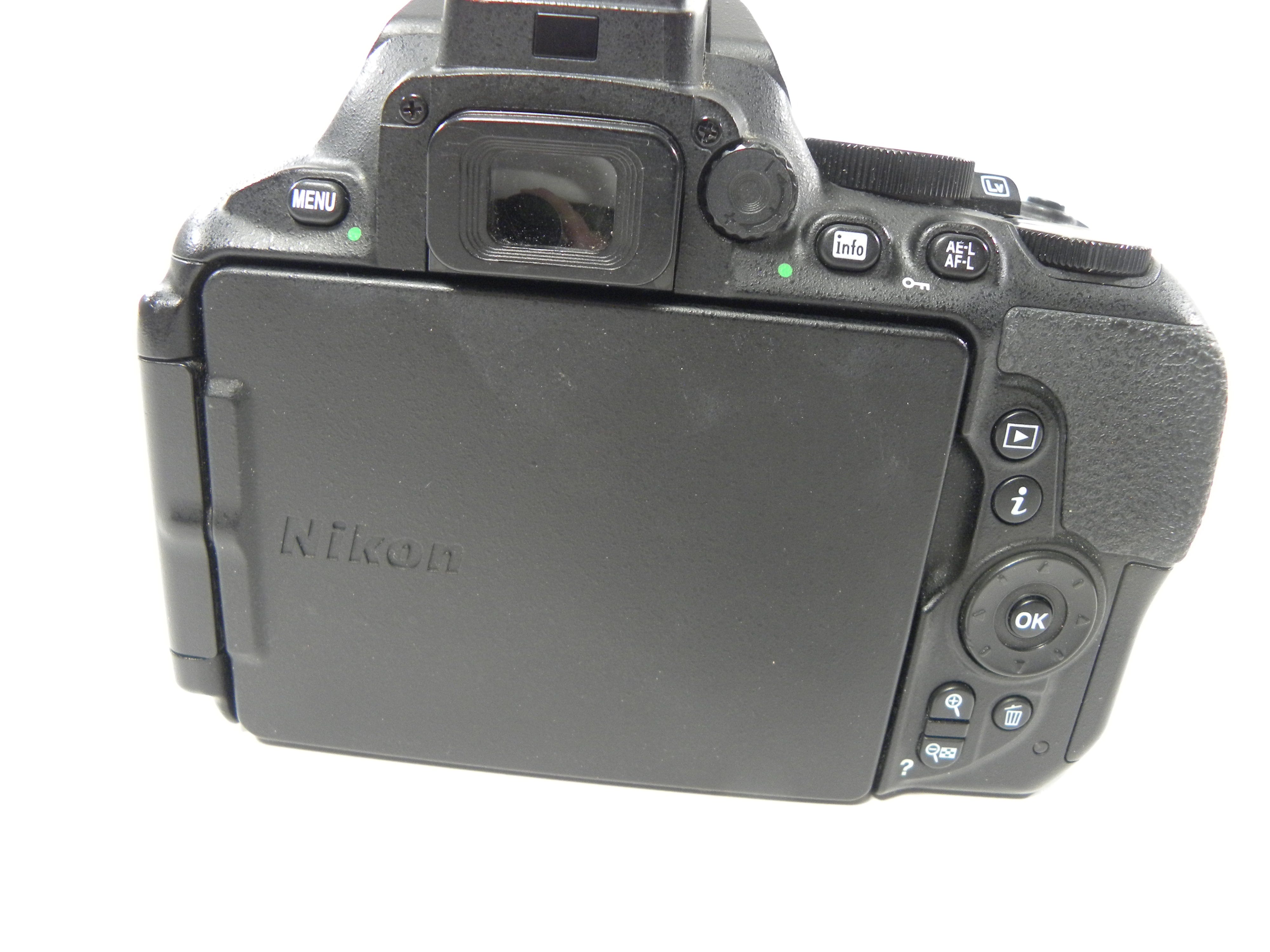 Nikon D5600 24.1mp Digital SLR Body Only Shutter Ct. 11,448