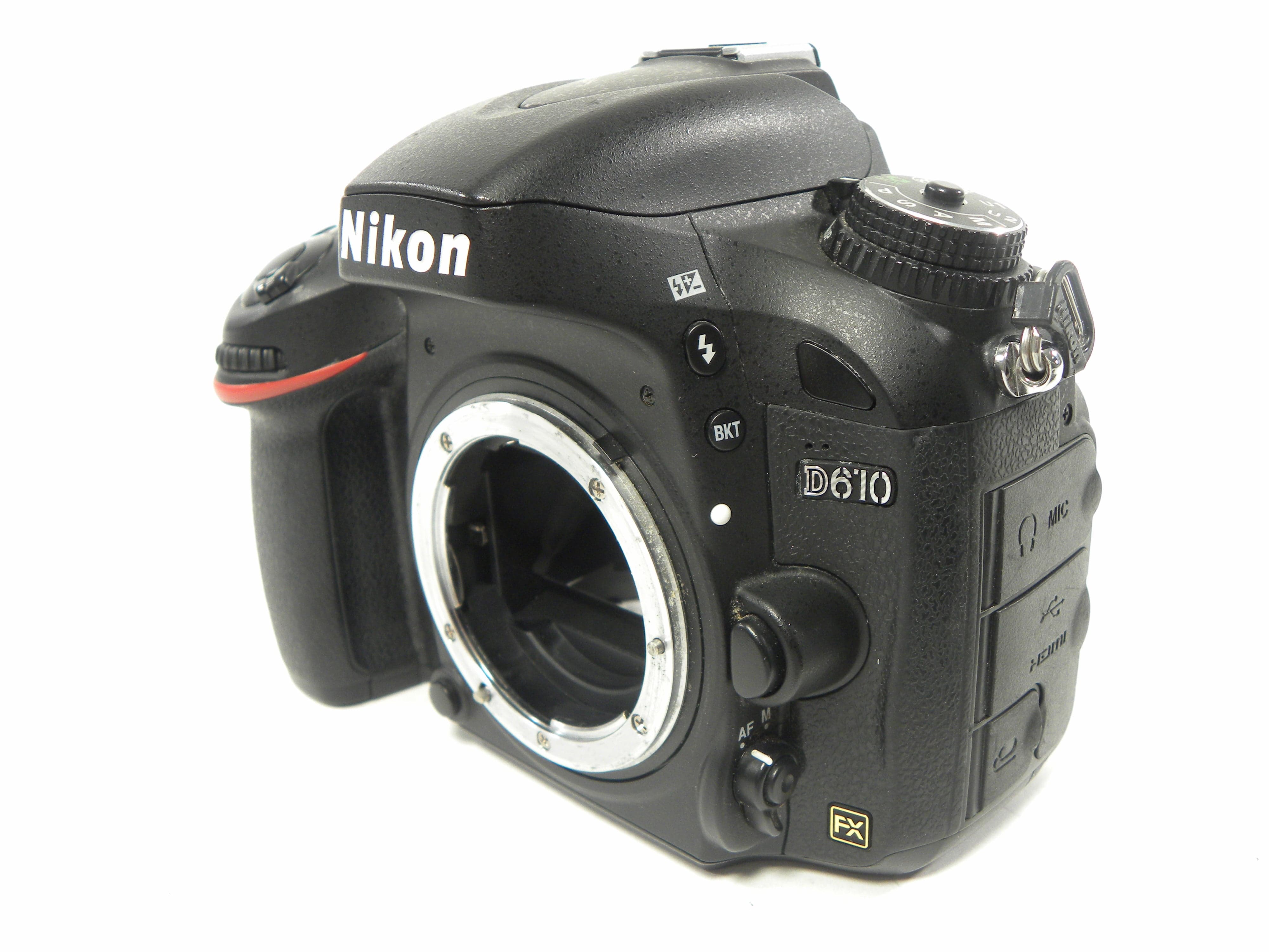 Nikon D610 24.3mp Digital SLR Body Only Shutter Ct. 22,811
