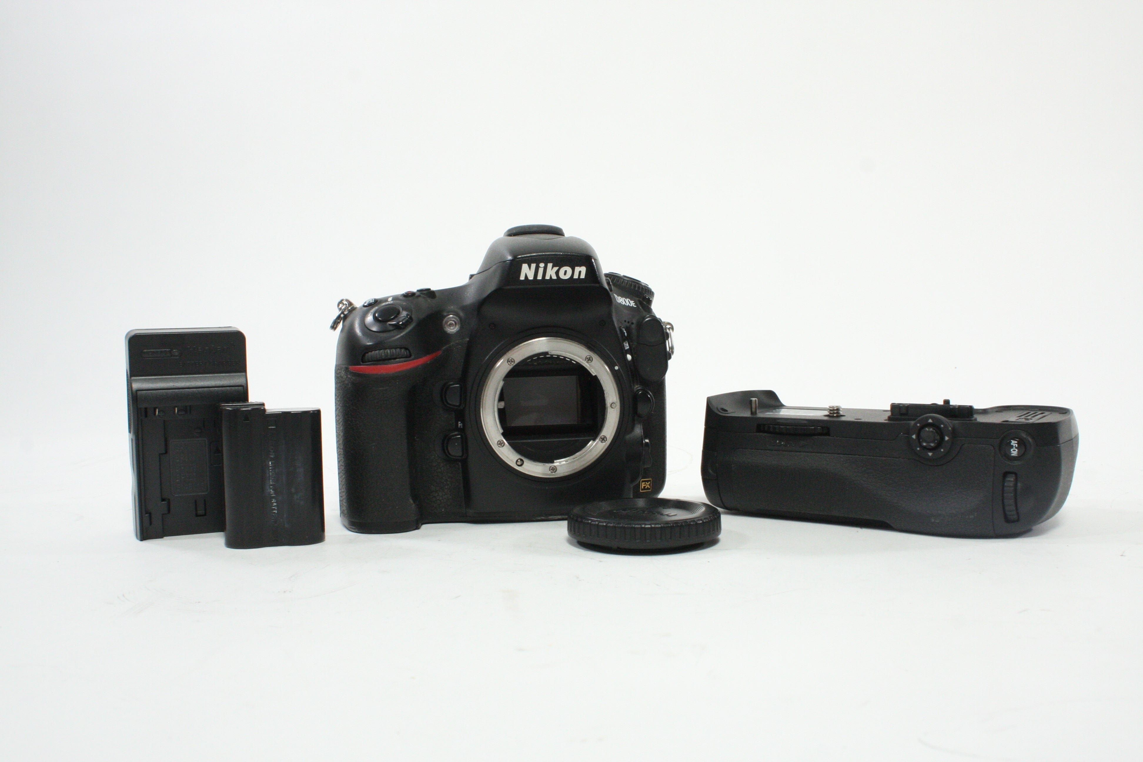 Nikon D800E DSLR Camera Body with MB-D12 Battery Grip with Shutter Count 112,269