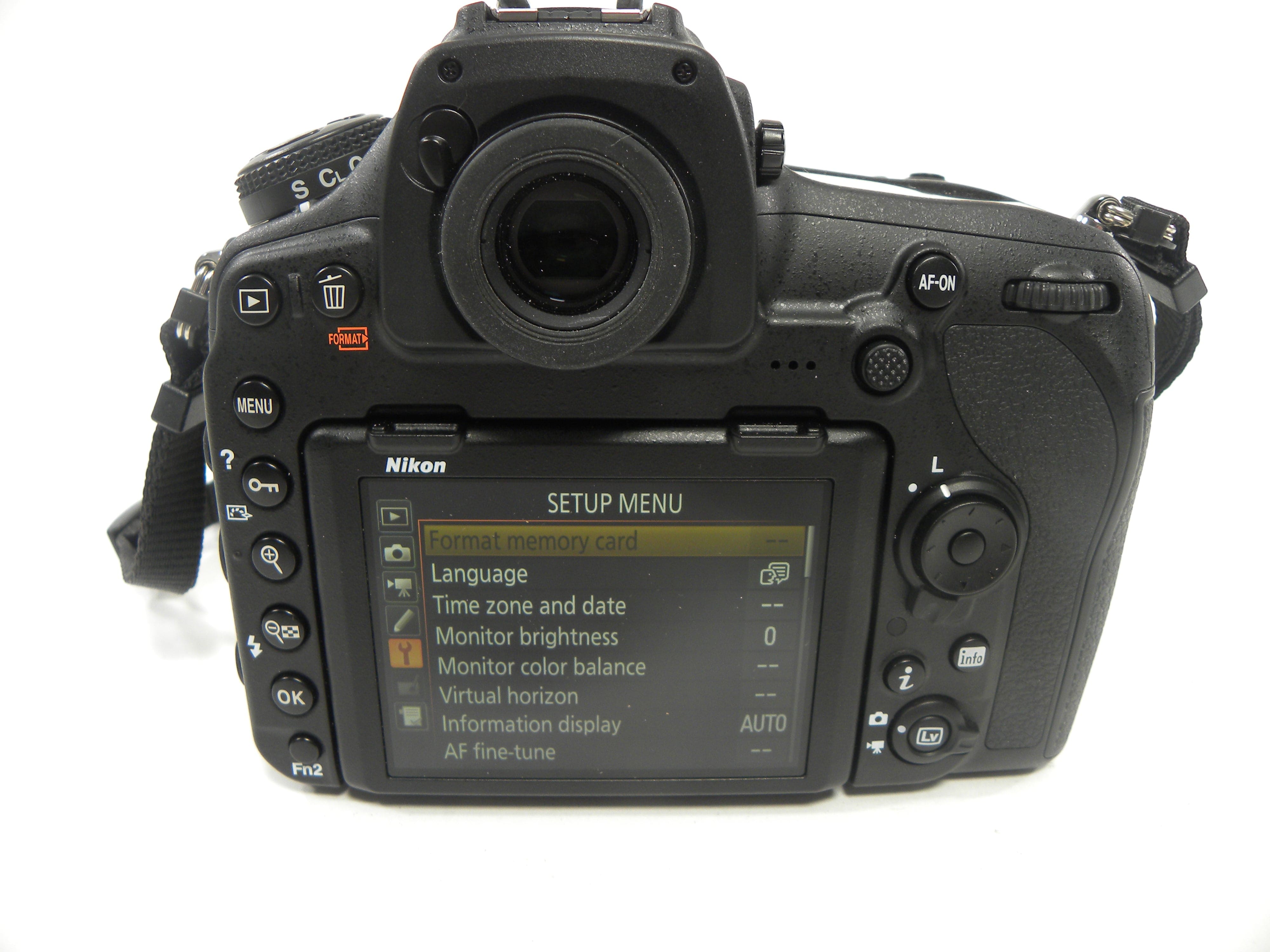 Nikon D850 45.7mp Digital SLR Camera Body Only Shutter Ct. 215
