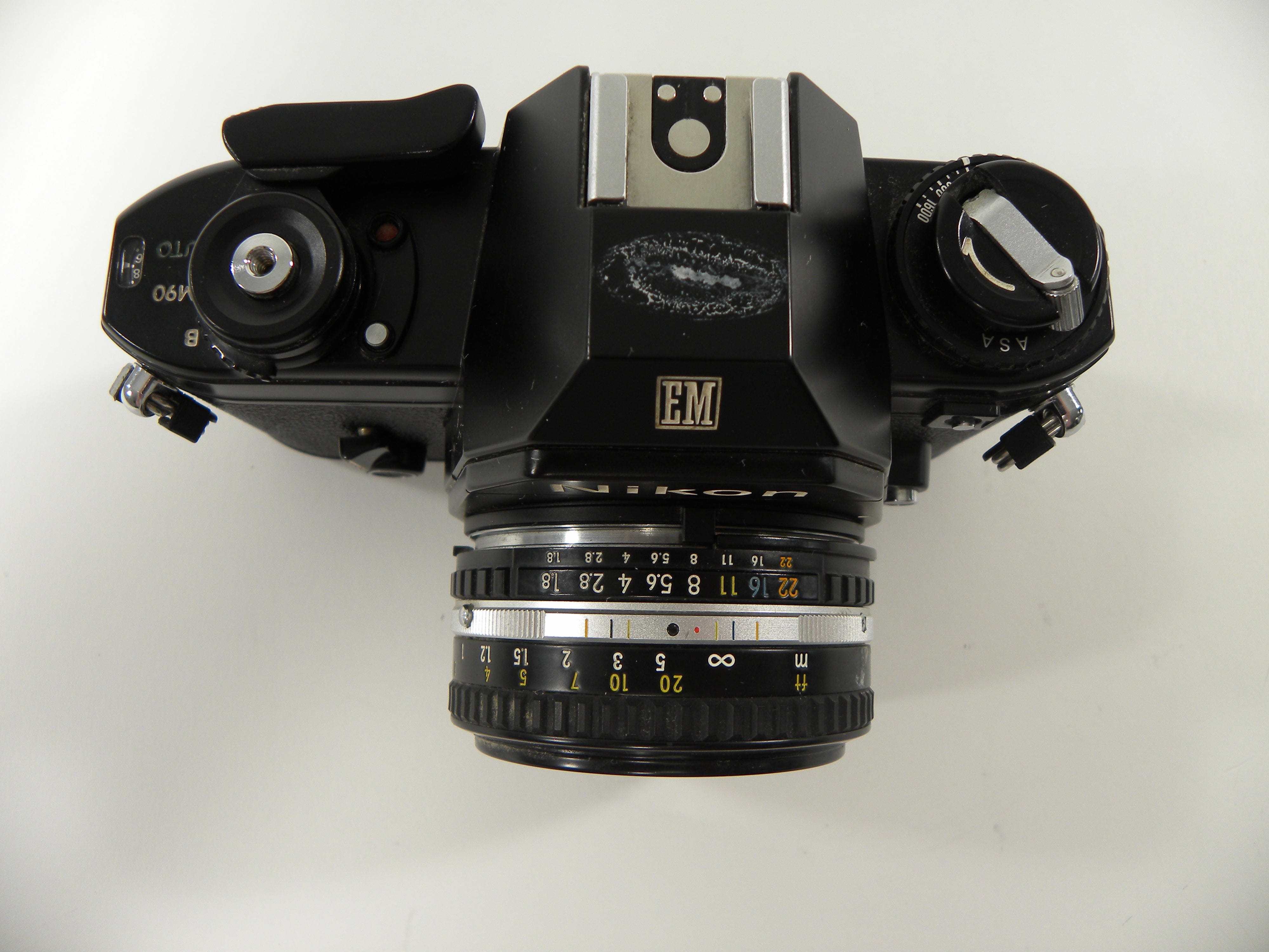 Nikon EM 35mm SLR w/ Nikon Series E 50mm f1.8
