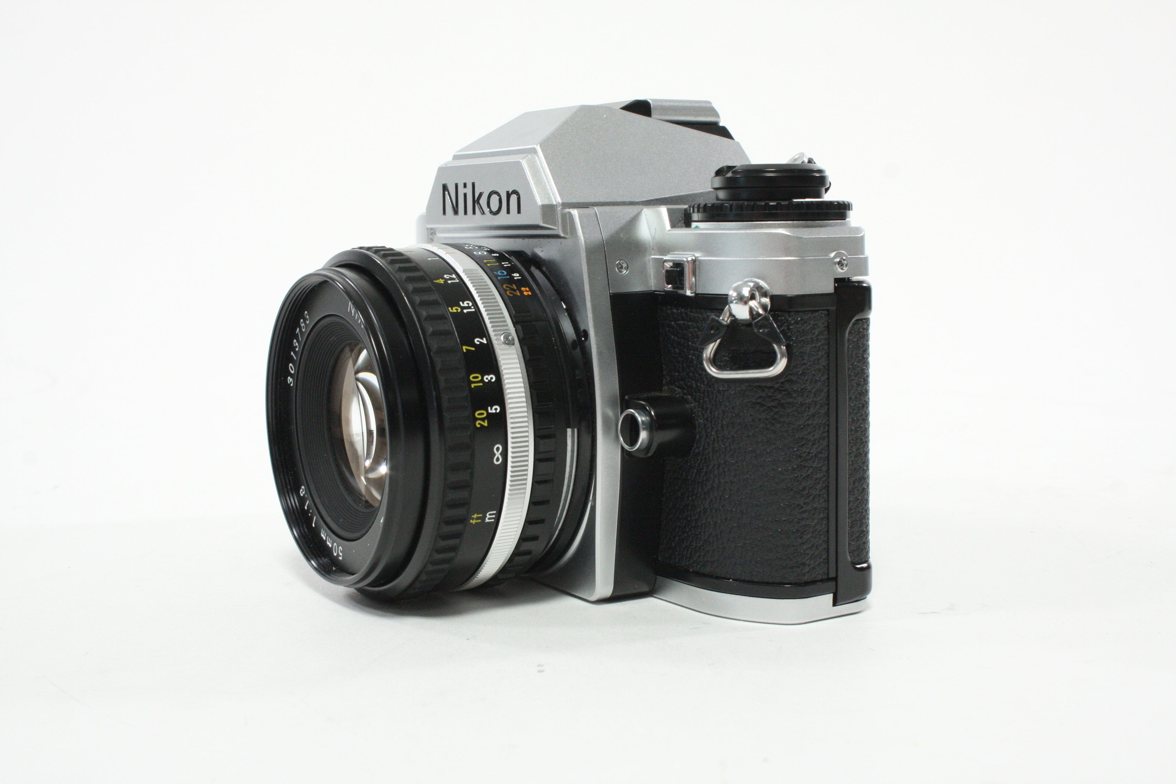 Nikon FG-20 35mm SLR Camera with 50mm f/1.8 E Series F-Mount Lens