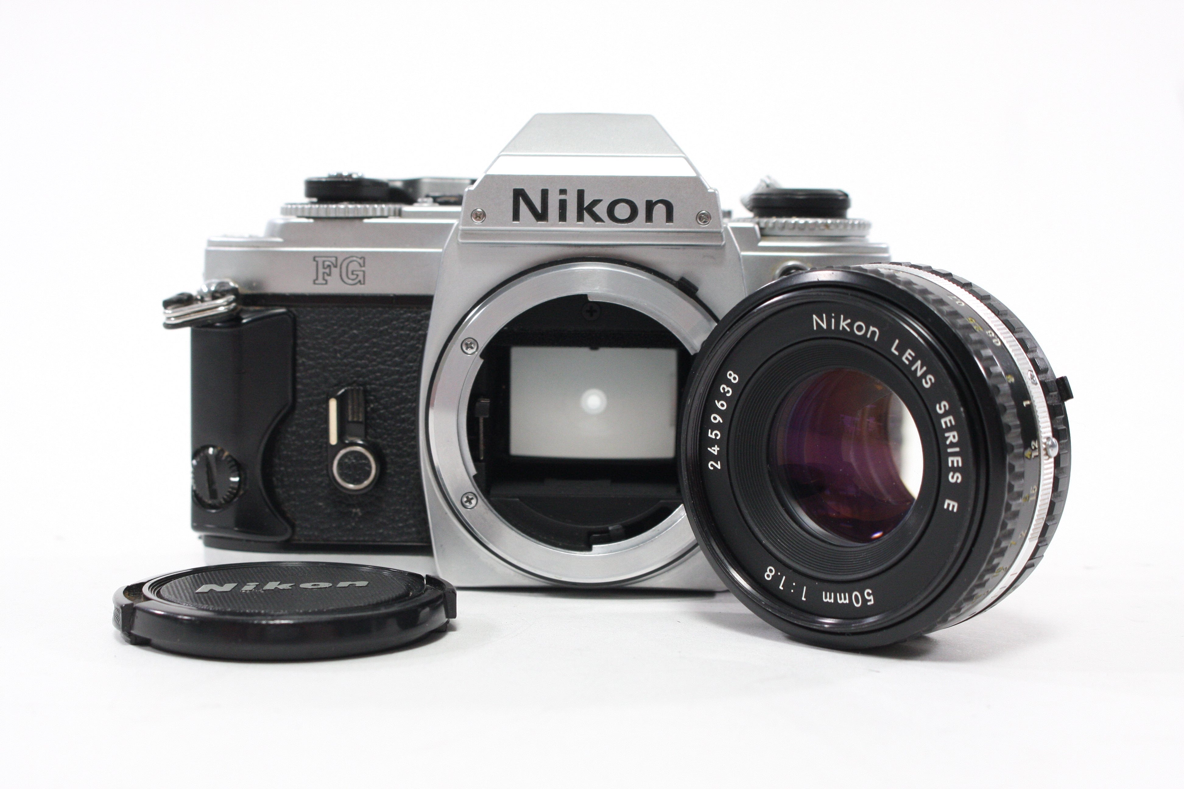 Nikon FG 35mm SLR Camera with 50mm f/1.8 Lens