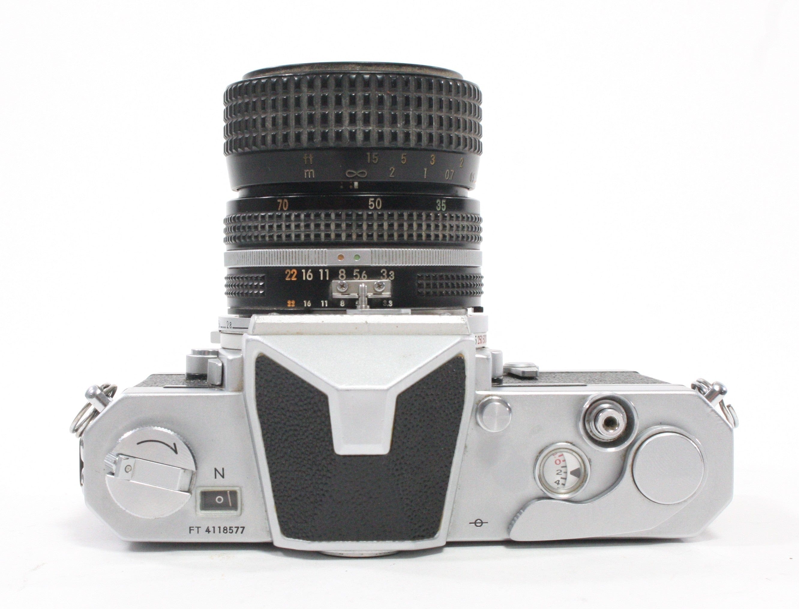 Nikon Nikkormat FT 35mm SLR Camera w/Nikon 35-70mm f/3.5-4.5 Lens