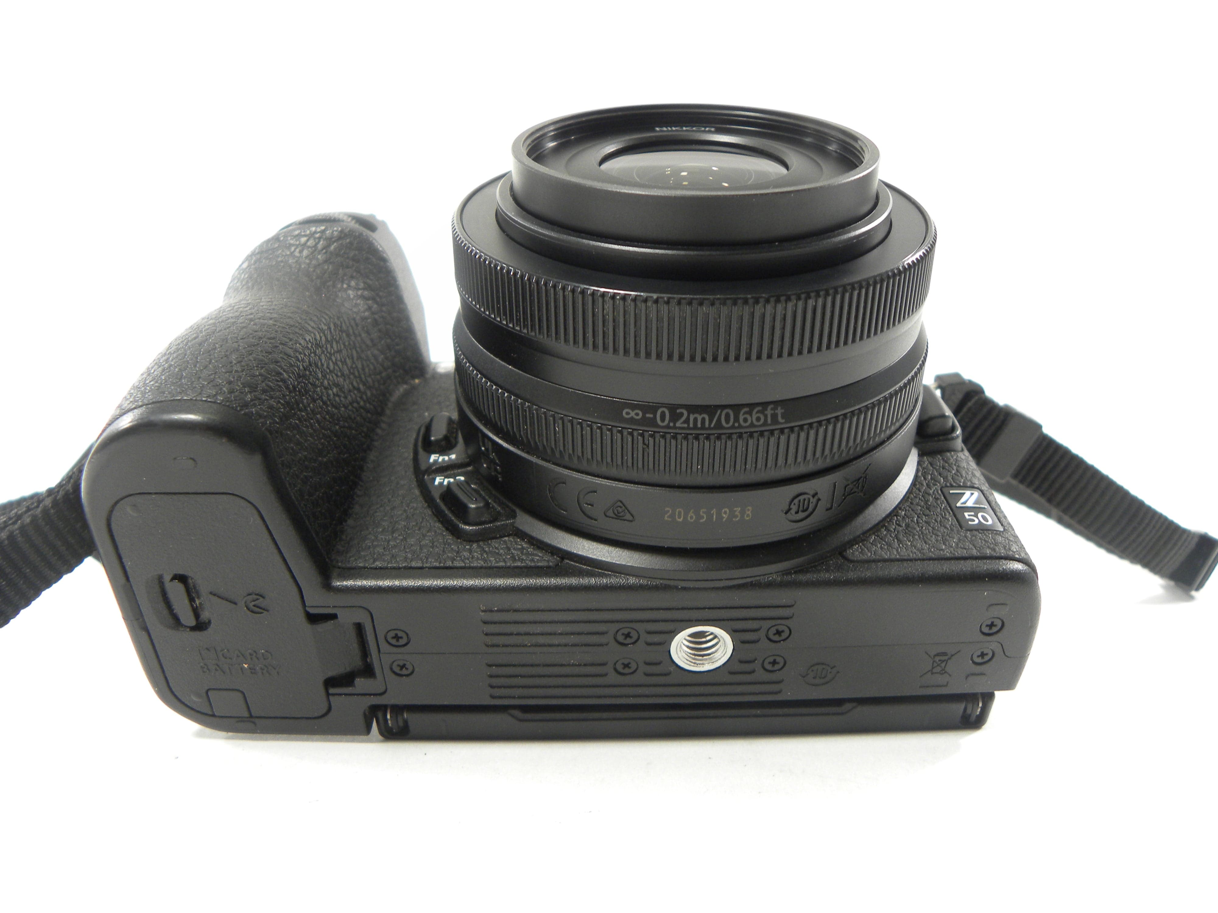 Nikon Z 50 20.9mp Mirrorless Digital w/DX  16-50mm f3.5-6.3  Shutter Ct. 2.945