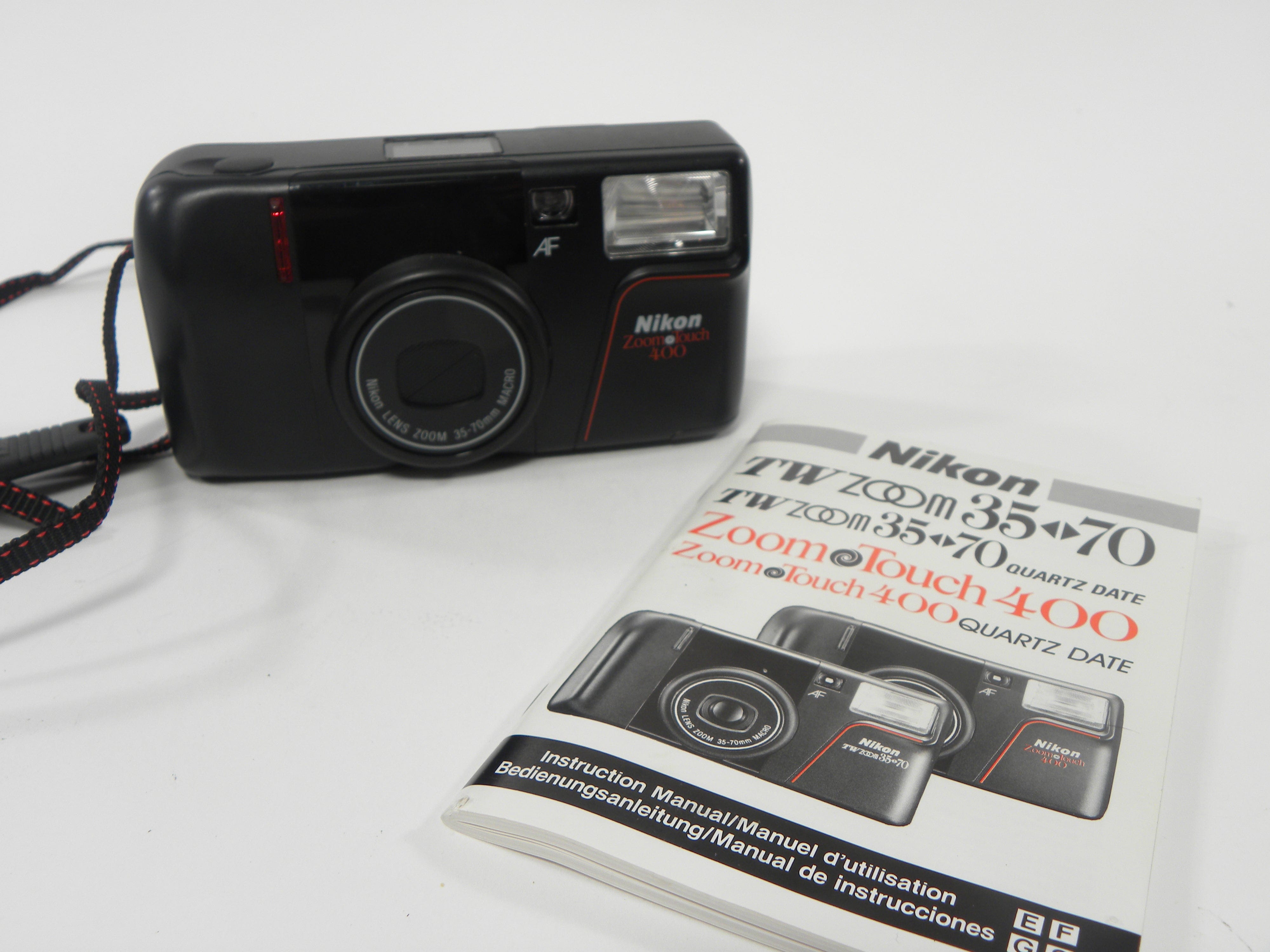 Nikon Zoom Touch 400 35mm Camera