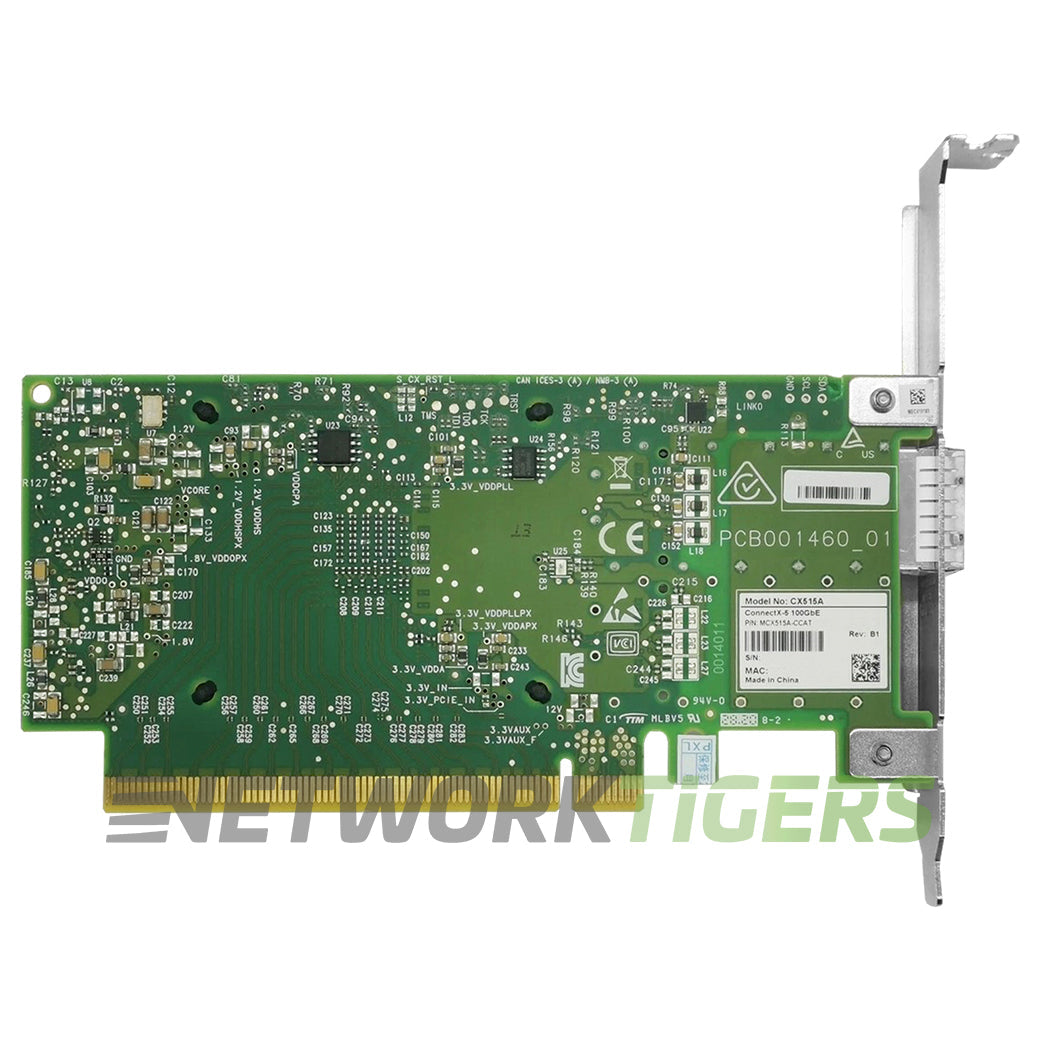 NEW nVidia Mellanox MCX515A-CCAT ConnectX-5 1x 100GB QSFP28 PCIe3.0 x 16 NIC