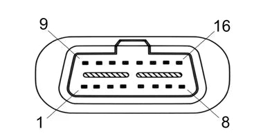 Cable OBD-II Extension 15 m