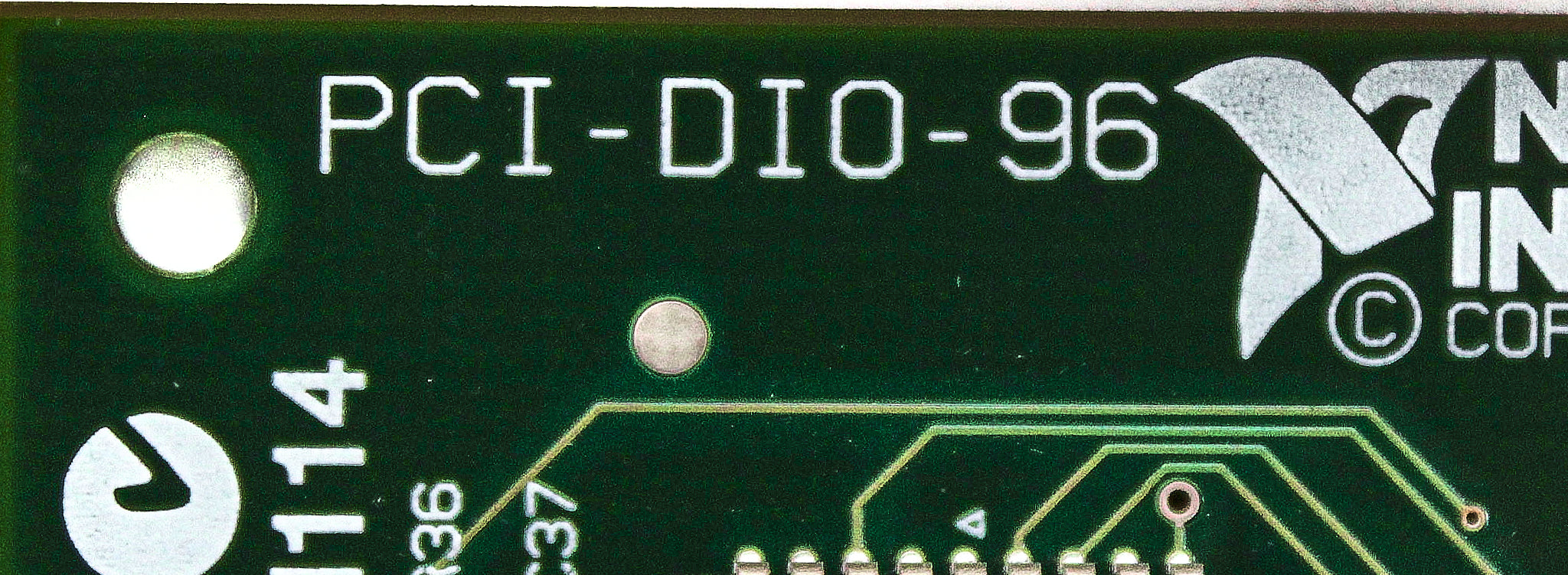 The PCI-DIO-96 NATIONAL INSTRUMENTS DIGITAL INTERFACE CARD