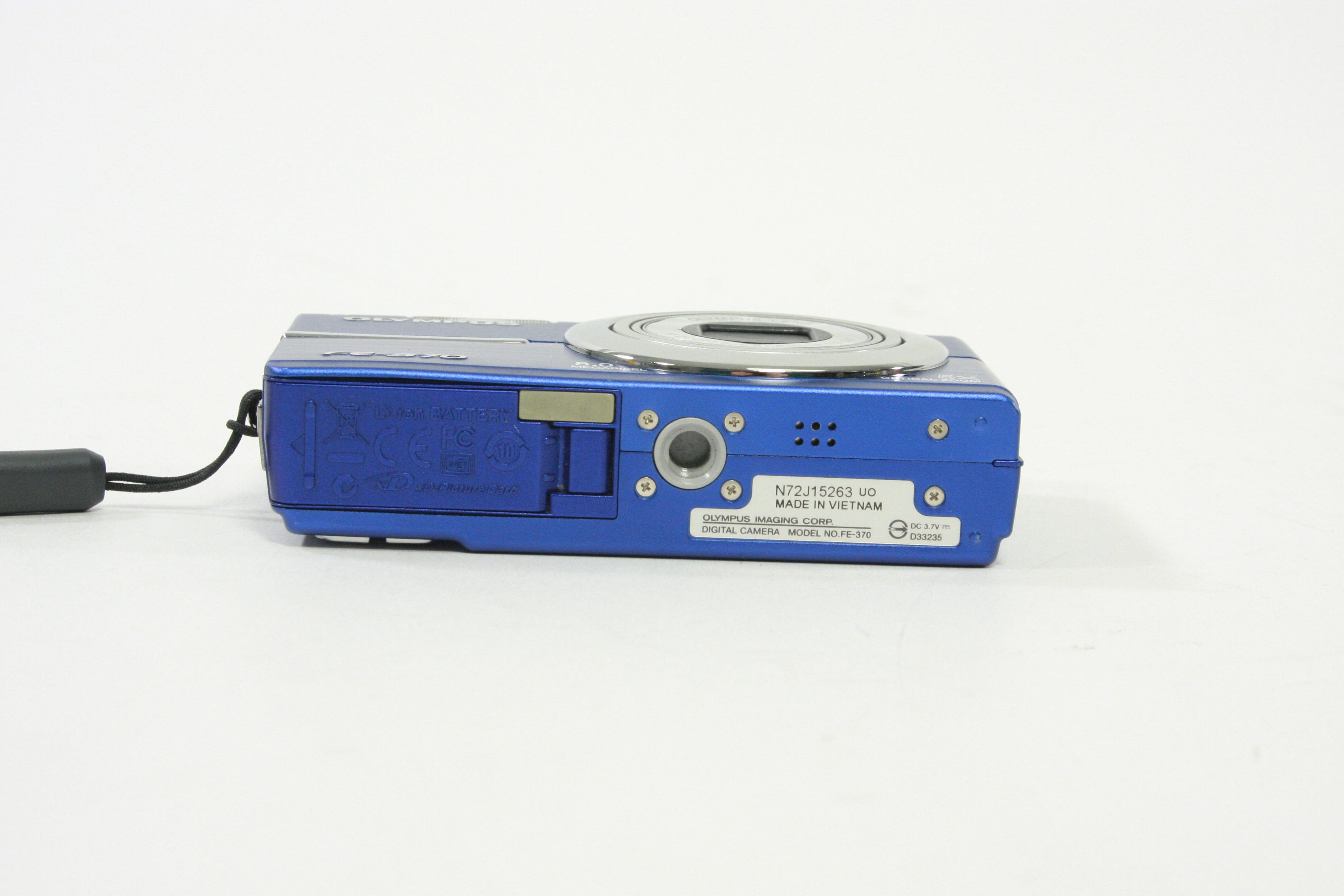 Olympus FE-370 Digital Point and Shoot Camera - 8MP (Blue)